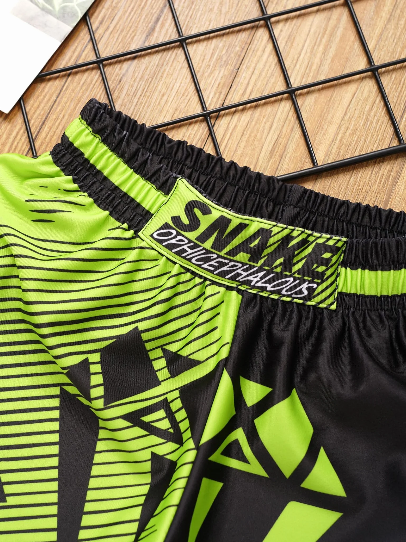 Pantalones cortos de boxeo para niños Muay Thai artes marciales kickboxing