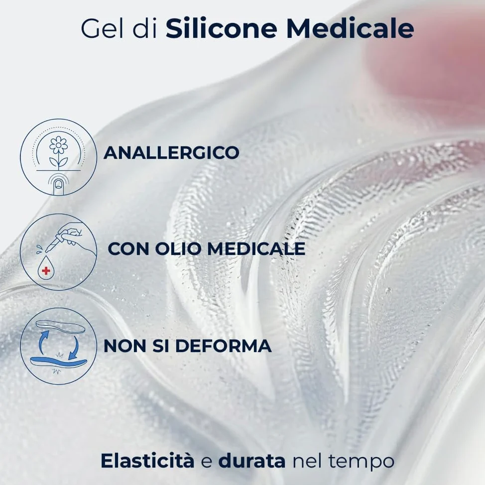 Hidratante plantilla de gel de silicone-1 par (XL 45/46)
