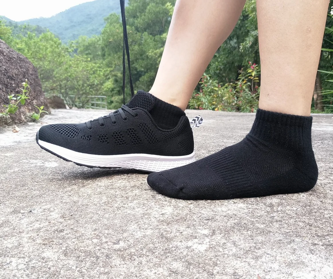 FORMEU Calcetines de compresión para mujer, antiampollas, transpirables, atléticos