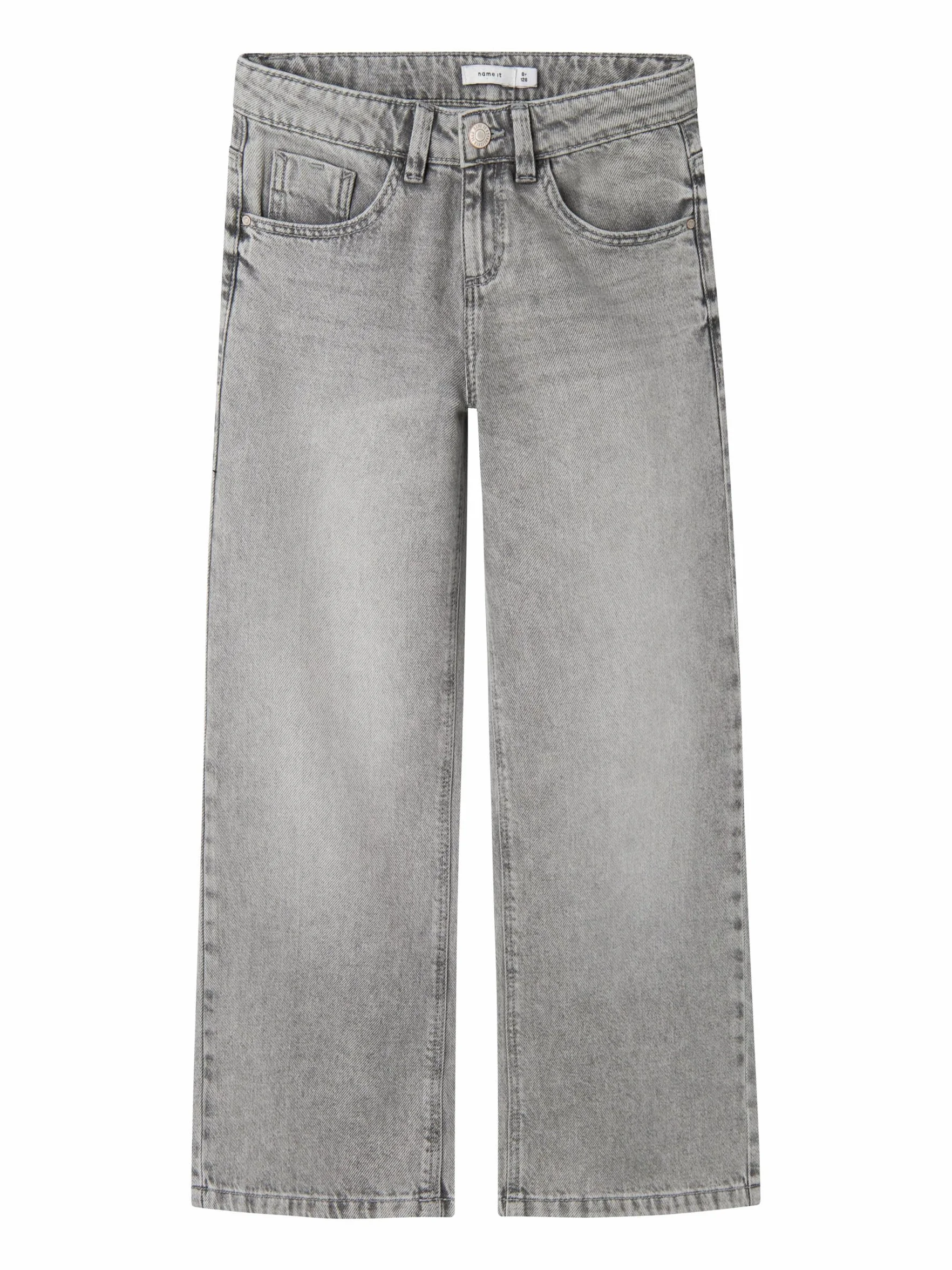 Name IT Nkfrose Wide Jeans 5529-be Noos - Vaqueros Anchos Niñas