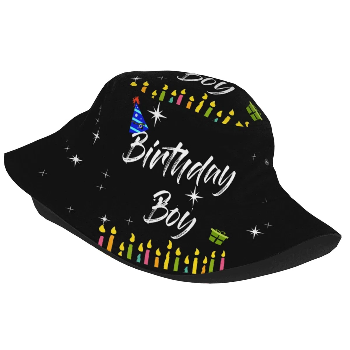 Gorro de pescador de cumpleaños para mujeres y hombres, sombrero de cumpleaños, playa, viajes, sol, gorra de pescador plegable para viajes, senderismo