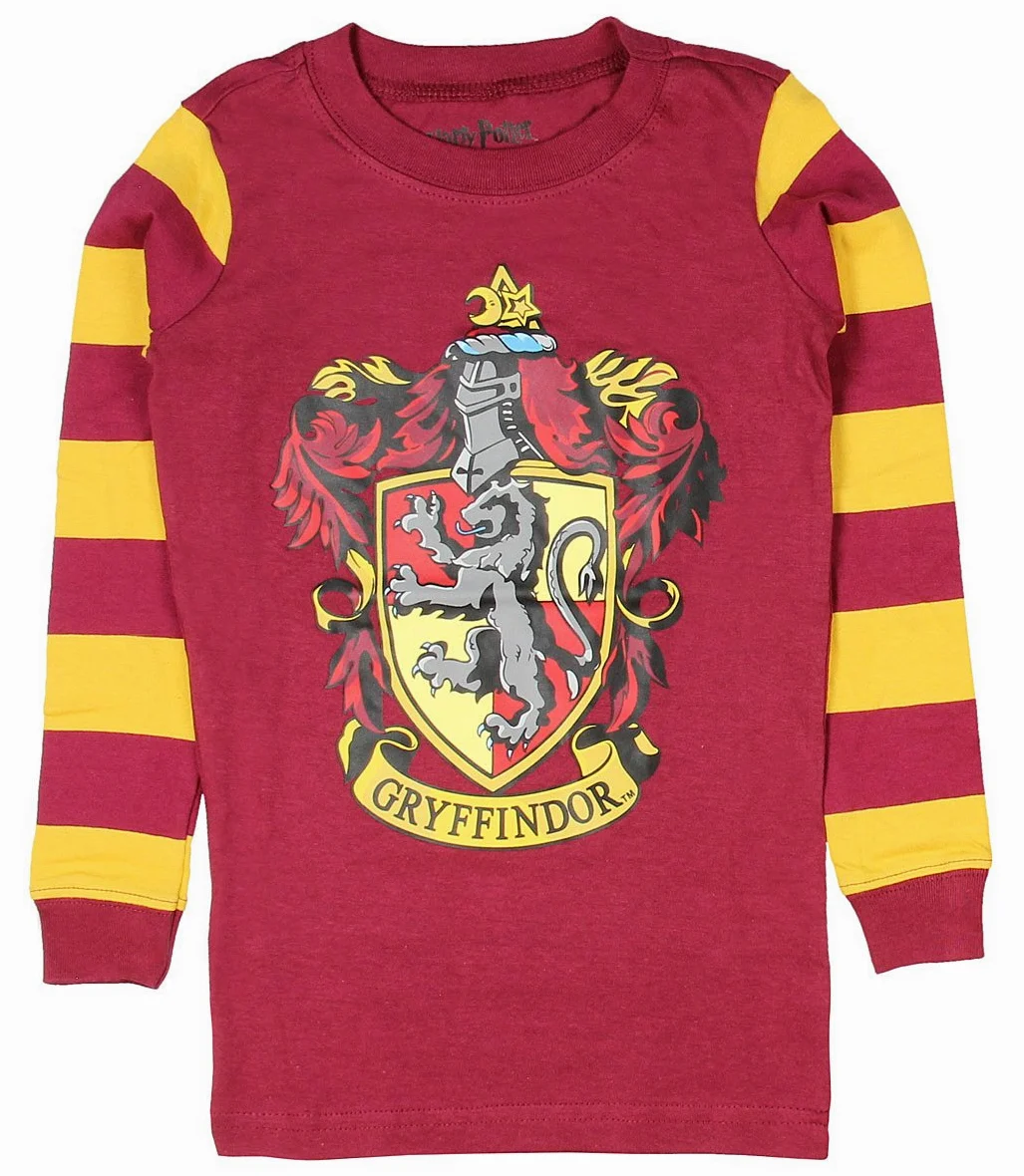 INTIMO Harry Potter Kids todas las casas Gryffindor Pijama Crest (6)