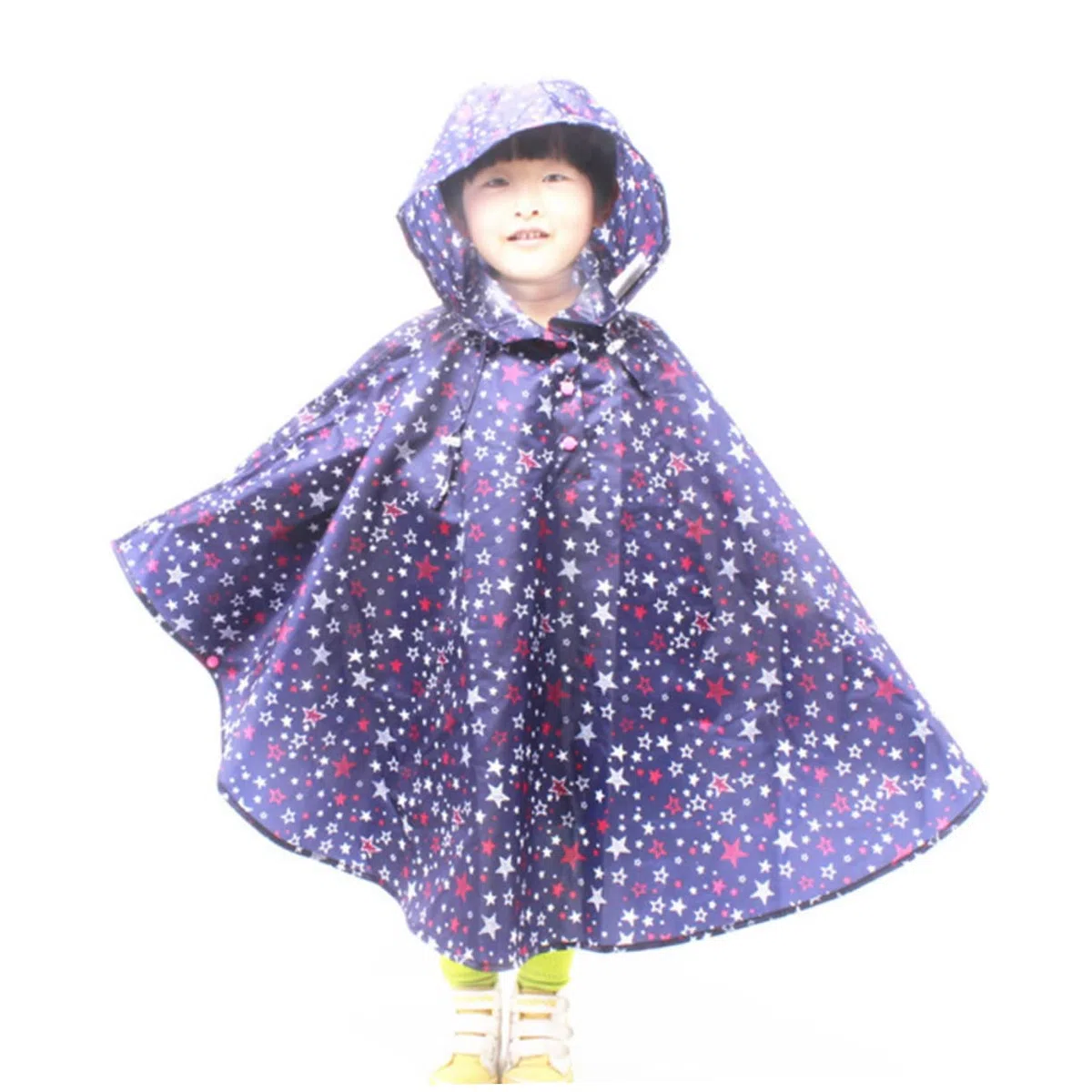 Milisten Chaqueta De Lluvia Para Niños Traje De Lluvia Para Niños Poncho Impermeable Para Pequeños Impermeable Bolsa Para Lindos