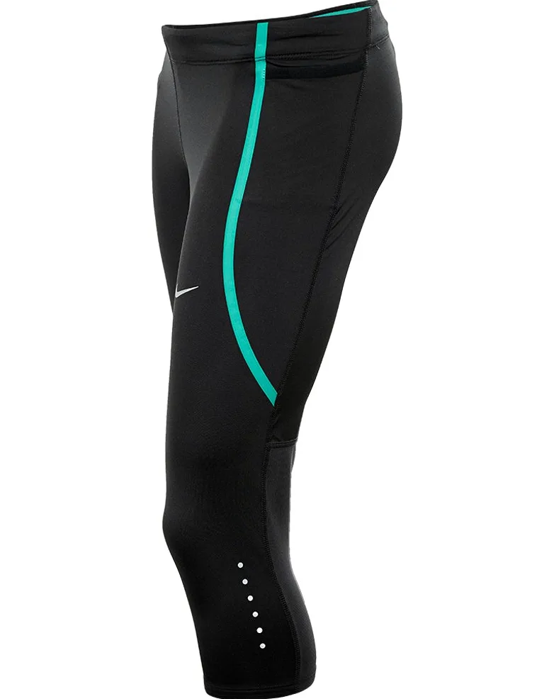 Nike Tech - Pantalones Pirata de Fitness para Mujer, Color Negro, Talla XS
