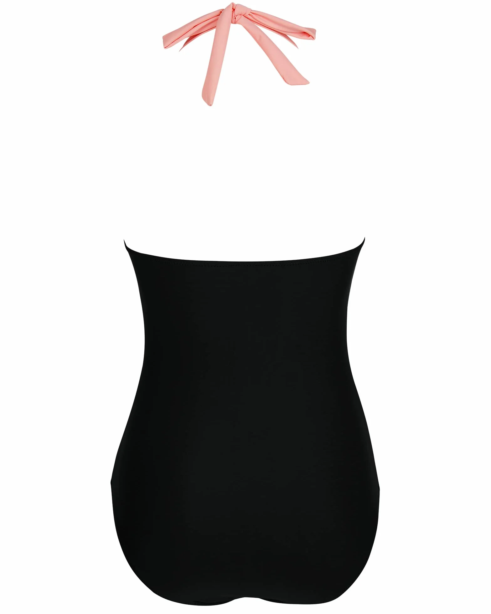 RXRXCOCO Traje de baño sexy con cuello en V, push up, para mujer, con forma de barriga, con escote halter, espalda descubierta, traje de baño con copas