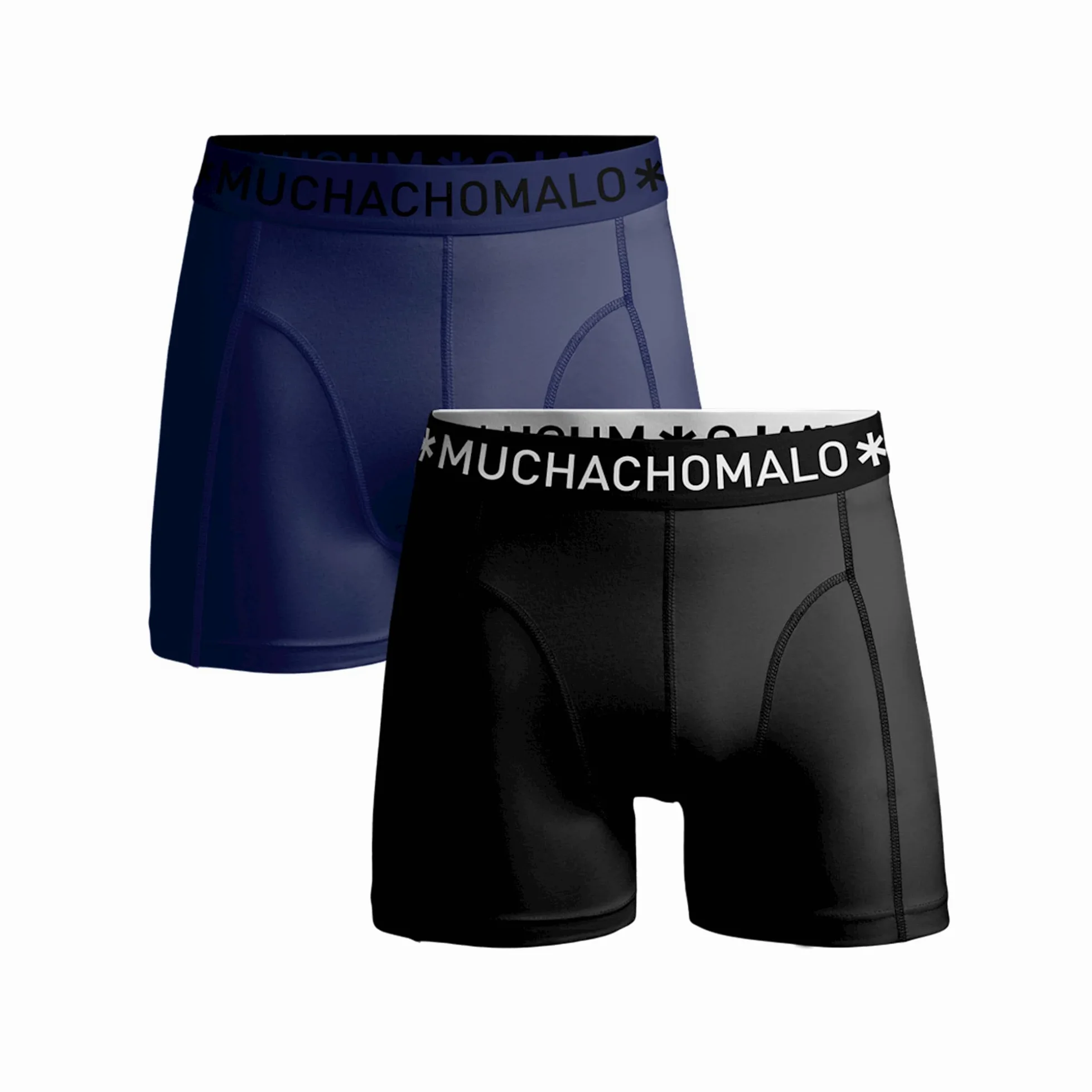Muchachomalo - Calzoncillos tipo bóxer para hombre, 2 unidades, microfibra.