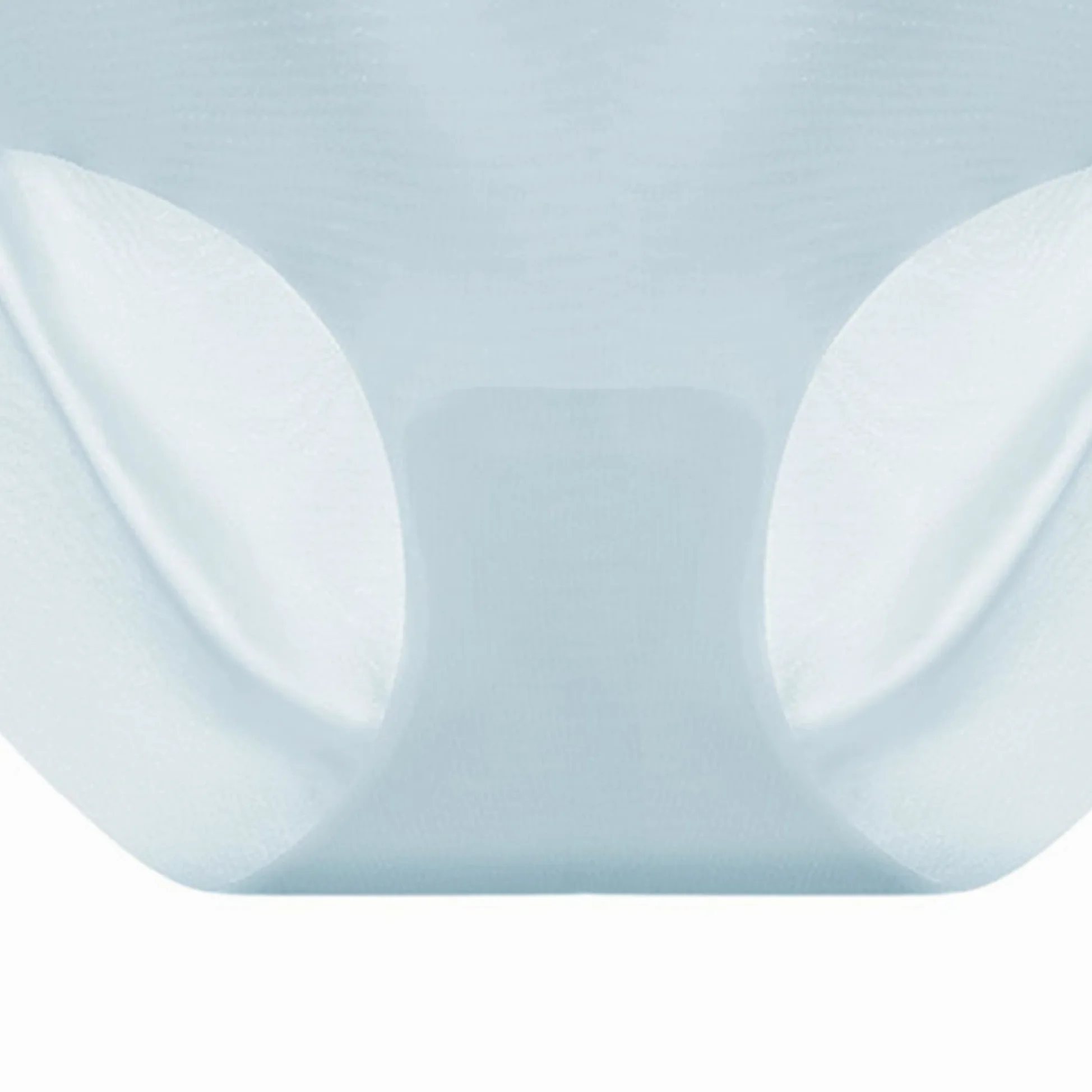 Calzoncillos invisibles de una pieza para mujer, de seda de hielo, paquete múltiple, bragas elásticas, suaves, ropa interior básica (azul claro, 5 piezas, XXL)