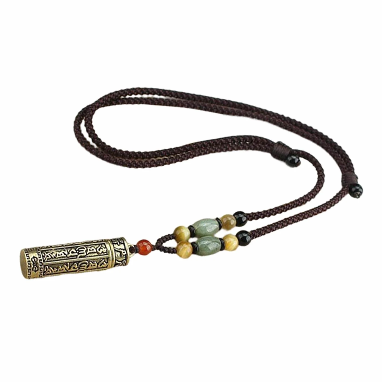 Colgante Tibetano Gawu Hecho a Mano Budista Recuerdo