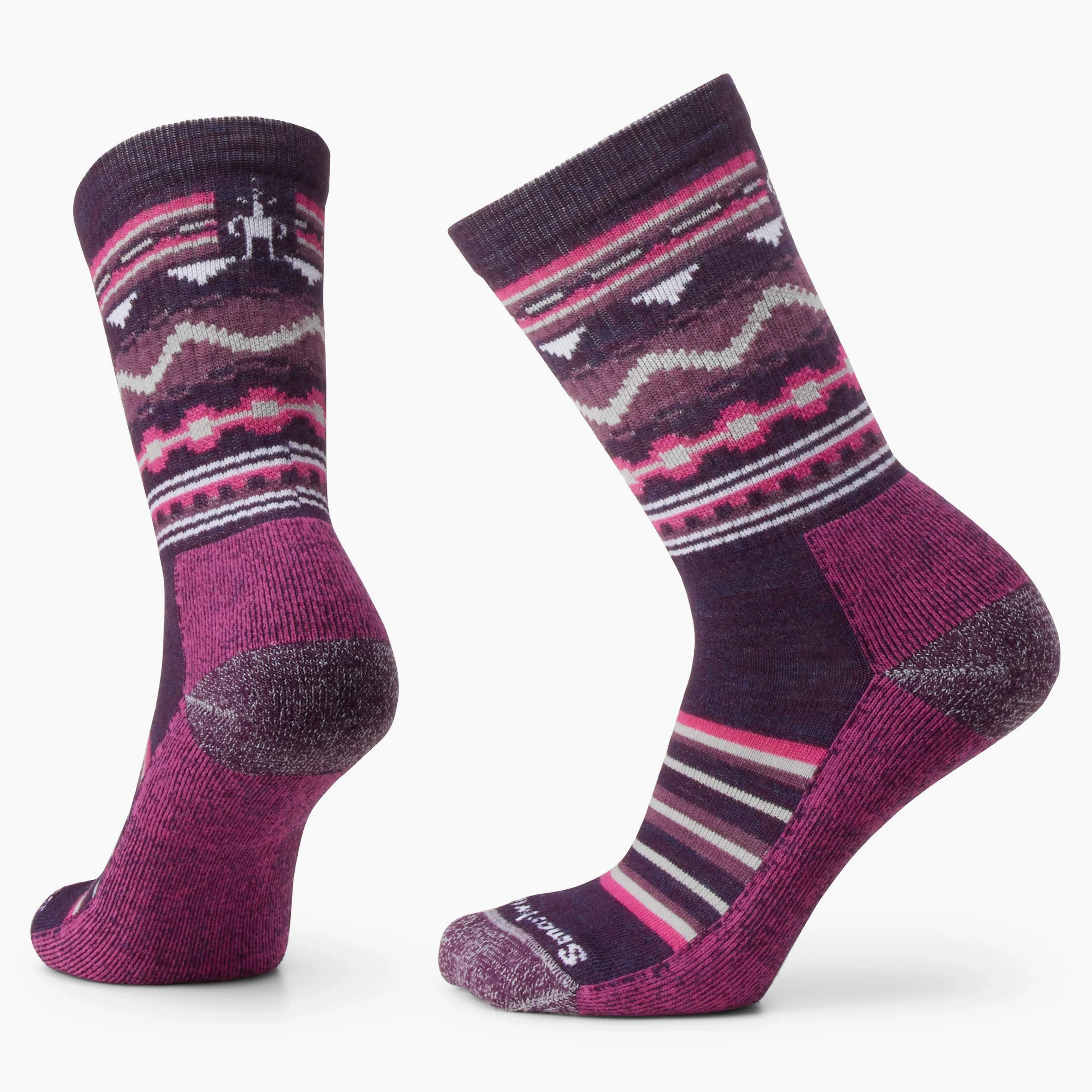 Smartwool Everyday Light Cushion - Calcetines de lana merino Hudson Trail Crew para hombres y mujeres