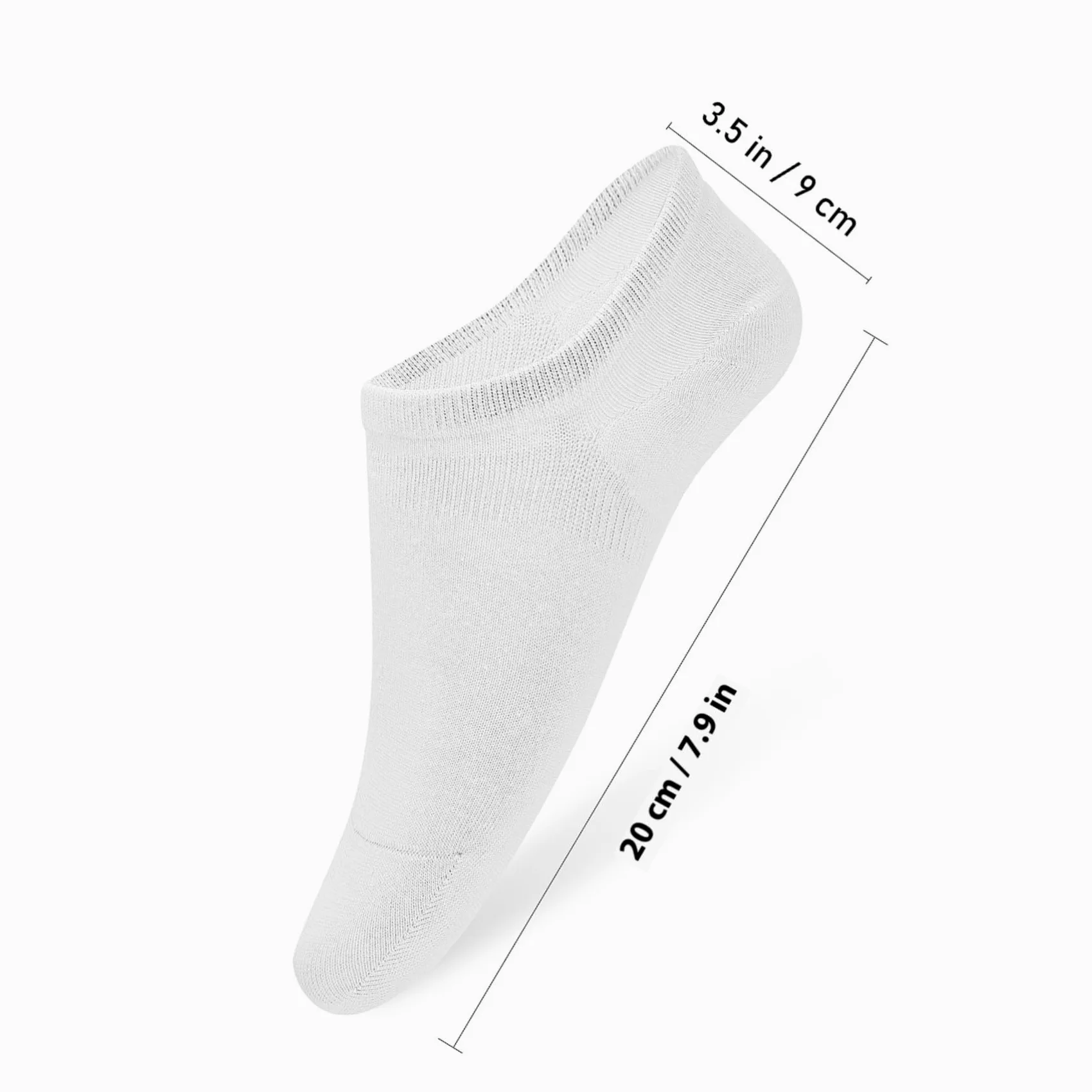 KOMBIUDA 12 pares Calcetines Tobilleros para Mujer Algodón Transpirable Antideslizante Absorbente de Sudor para Running y Uso Casual