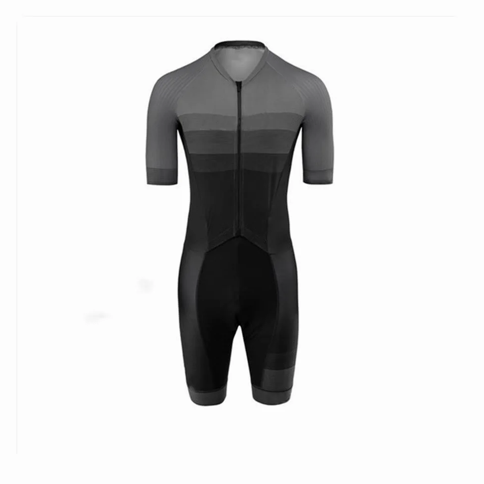 CYTSH Traje de triatlón Traje de Ciclismo Masculino MTB Establecer Bicicleta de Mono con 9d Gel Ropa de Almohadilla (Color : C, Size : Small)