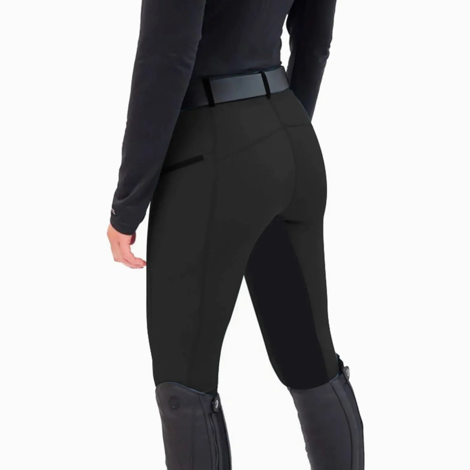Pantalones De Equitación Pantalones de equitación Ajustados con Empalme elástico, Pantalones Casuales Pierna pequeña