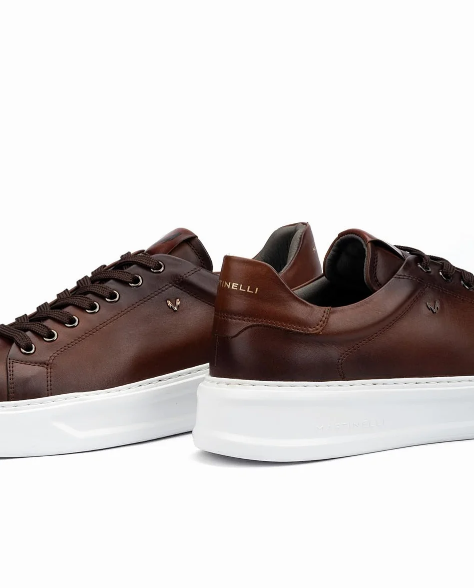 MARTINELLI Sullivan Deportivos Hombre | en Cuero | Suela Extraligera | Talla EU 39-46