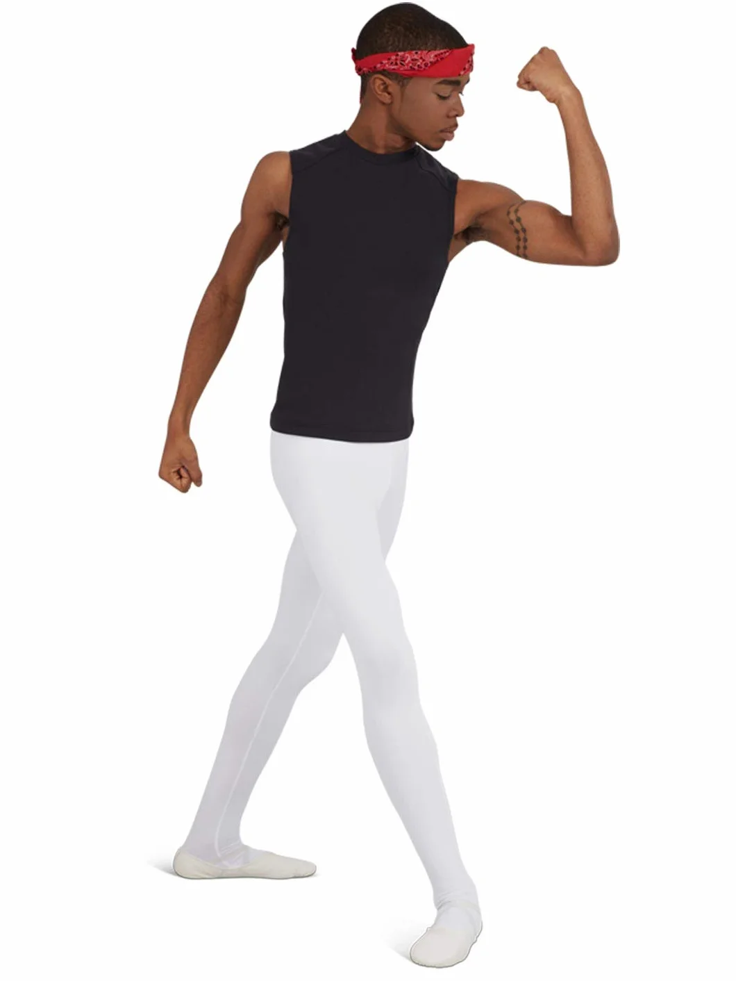 Capezio Footed Tight Ajustado Hombre Pack de 1