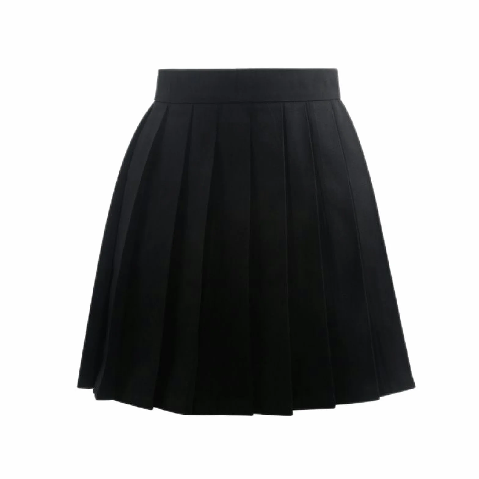 WEITING Falda Plisada Corta de Cintura Alta para Mujer - Cuadros Rojos y Verdes - XL