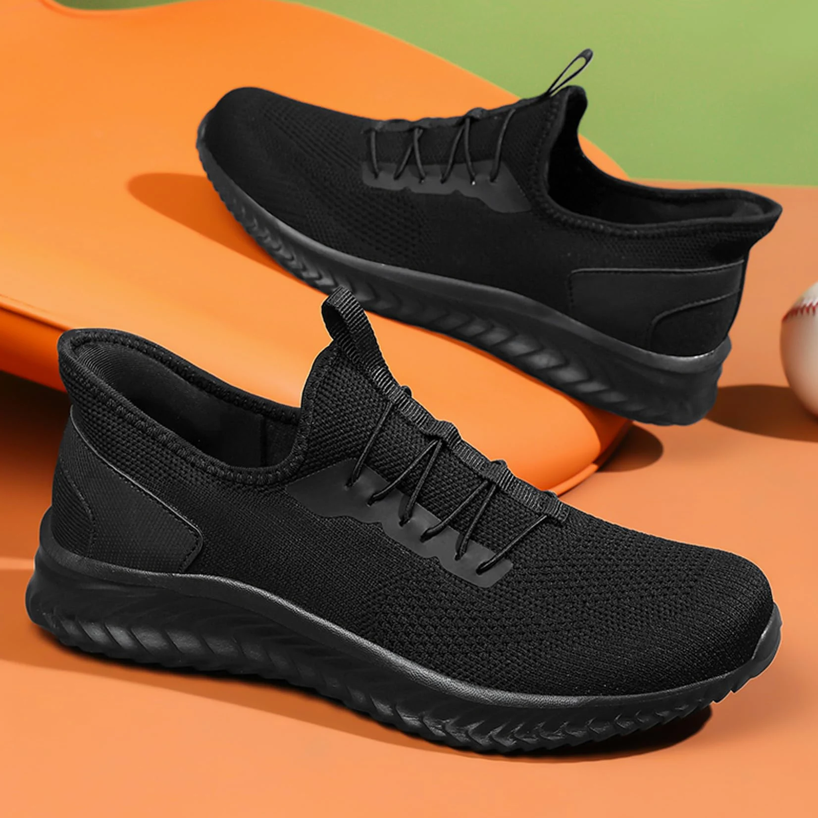 Zapatillas Casual para Hombre Slip On Calzados Deportivo Zapatos de Running Transpirable Ligero Zapatillas de Caminar