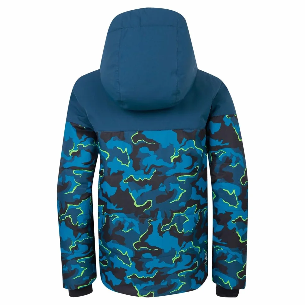 Dare 2b Girls Liftie Full Zip Padded Waterproof Ski Jacket Chaqueta Acolchada, Niños