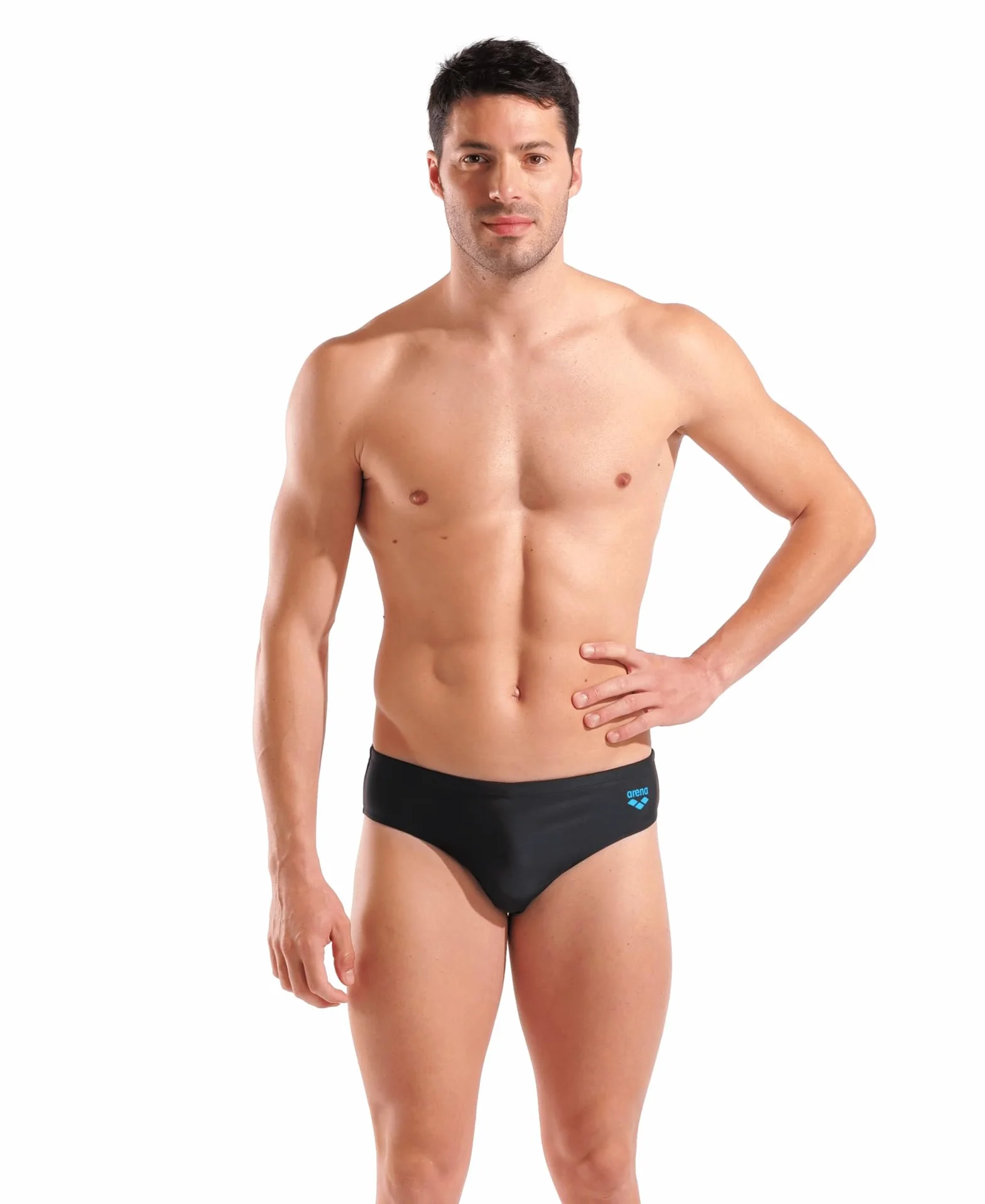 ARENA Bañador Slip Feel Logotype para Hombre, EU 95