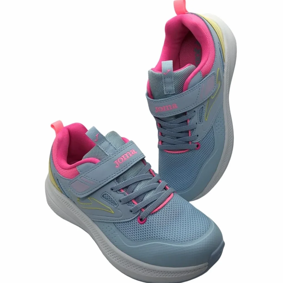 Joma - Zapatilla Deportiva Niña Ferro JR 2505 - Color Azul, Talla 34