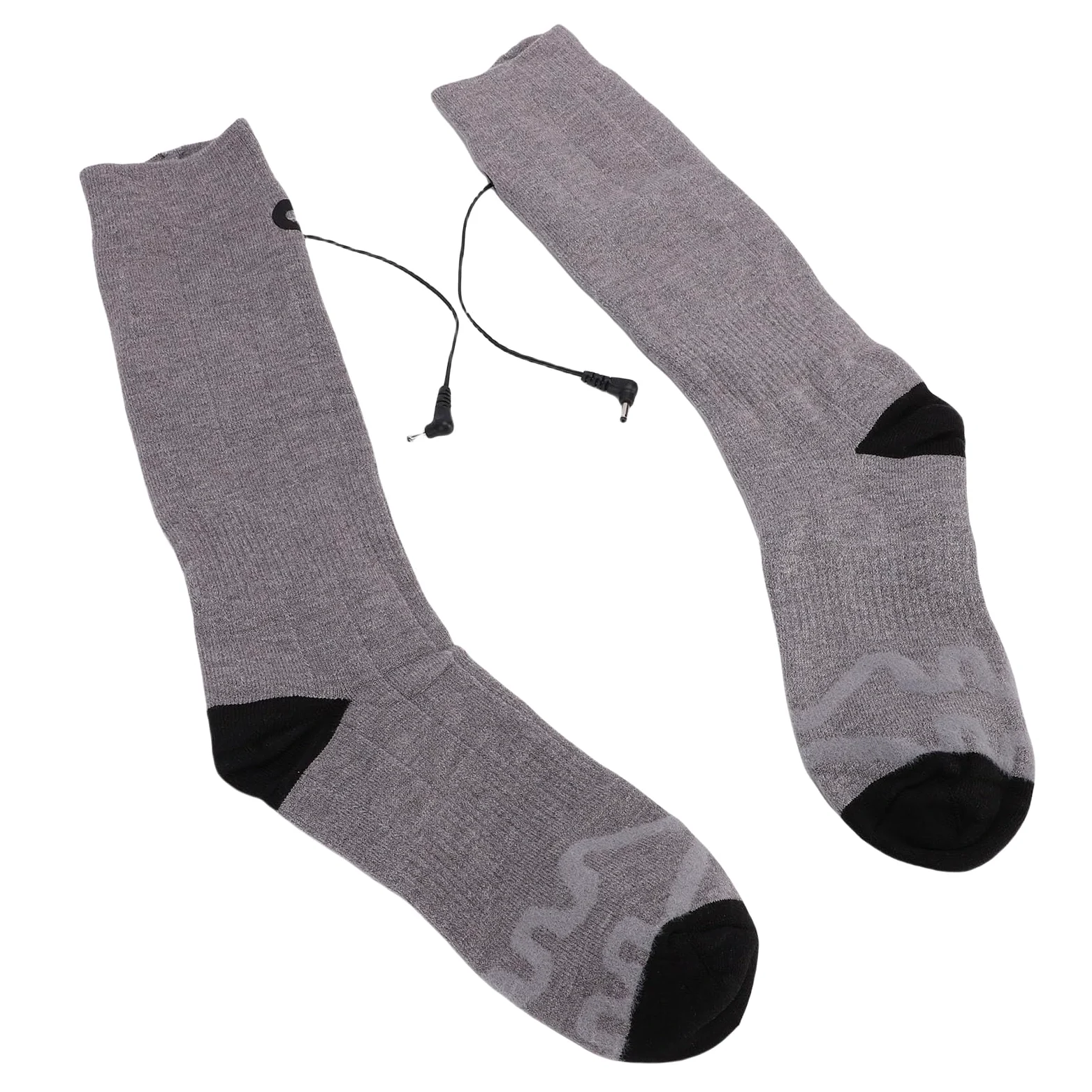 Calcetines Térmicos, Calentadores de Pies Eléctricos Lavables Recargables, Calcetines Térmicos de Invierno con 3 Niveles de Temperatura y 2 Baterías de 4000 MAh, Ideales para Acampar, Pescar,