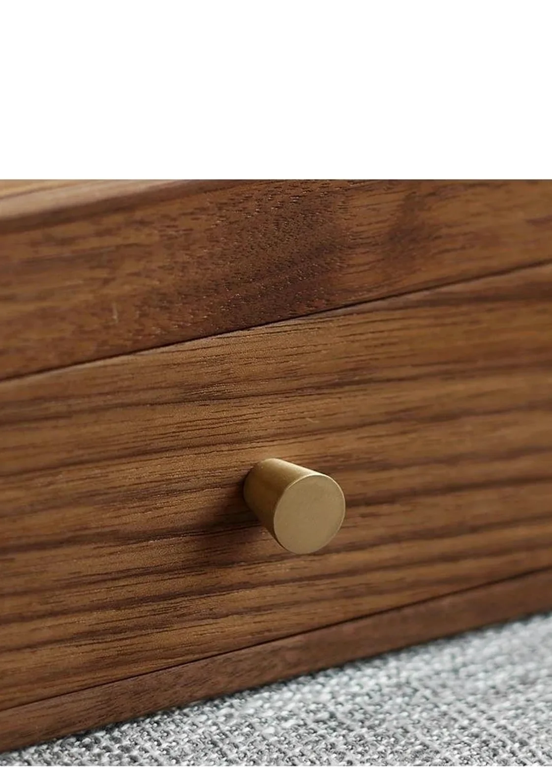 Collar Organizador Negocio de Madera sólida Caja de Almacenamiento de Almacenamiento de té Caja de Almacenamiento de Pastel de té con cajón