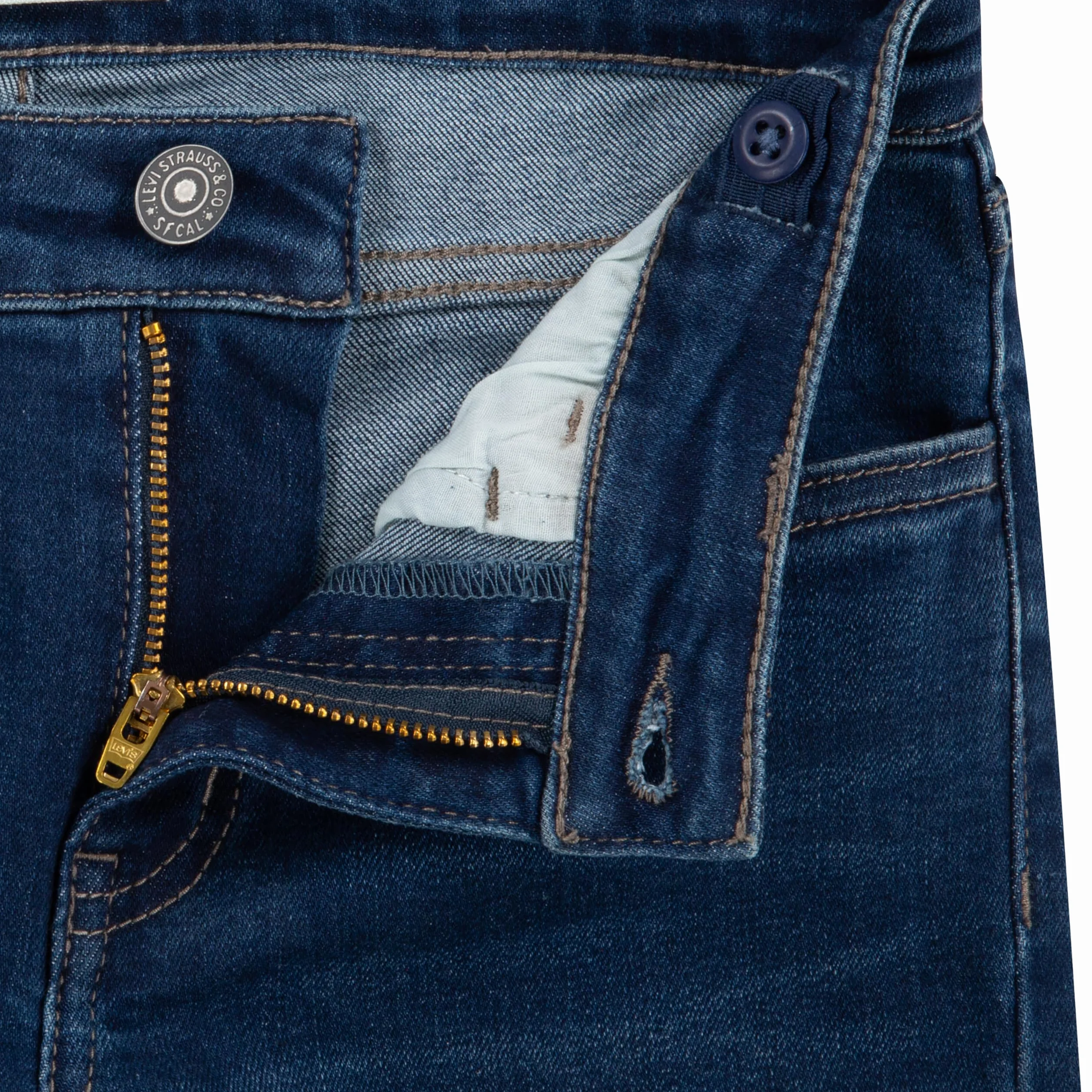 Levi's Lvg 710 Super Skinny Jeans 4ee356 - Pantalones Niñas