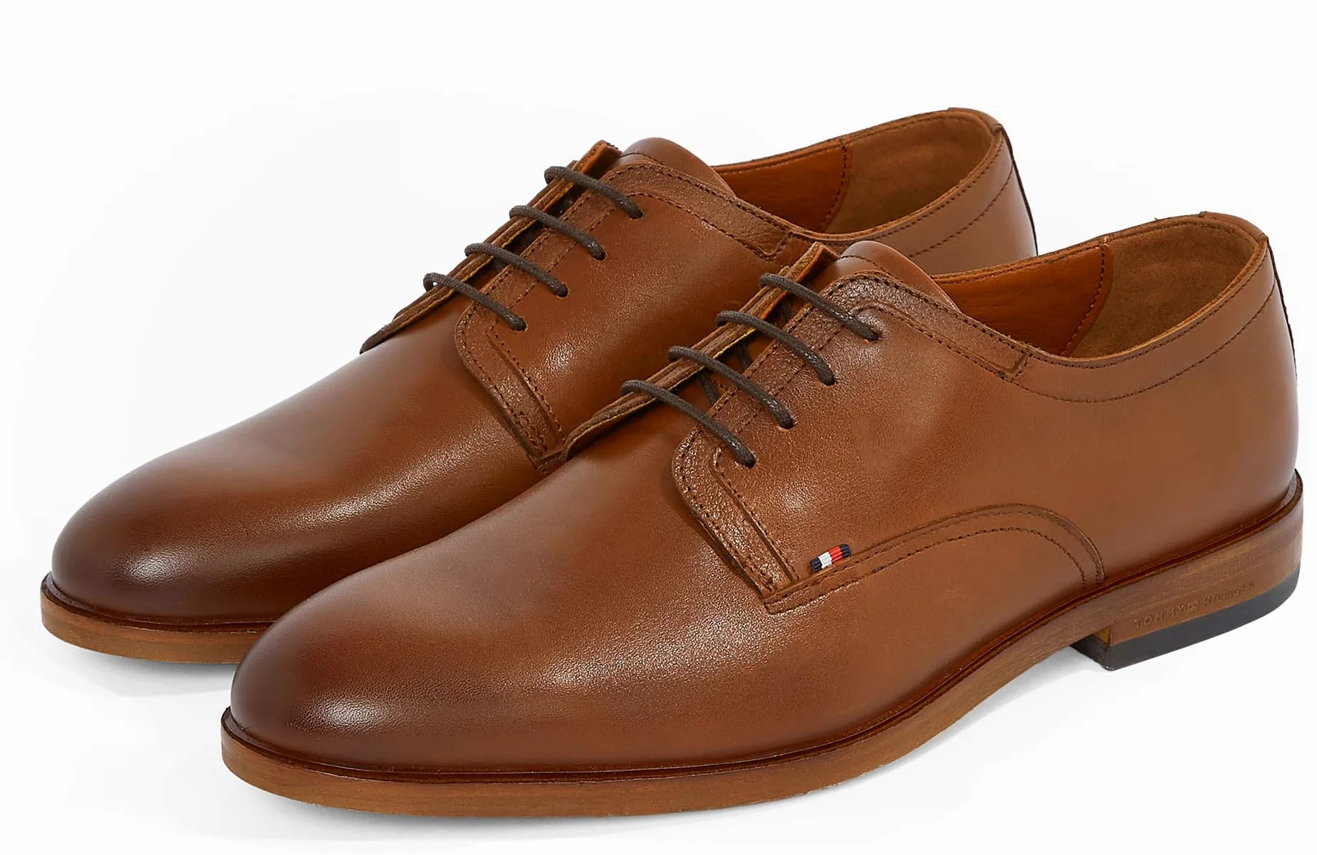 Tommy Hilfiger Calzado Derby Hombre Thunit Leather con Puntera Redonda