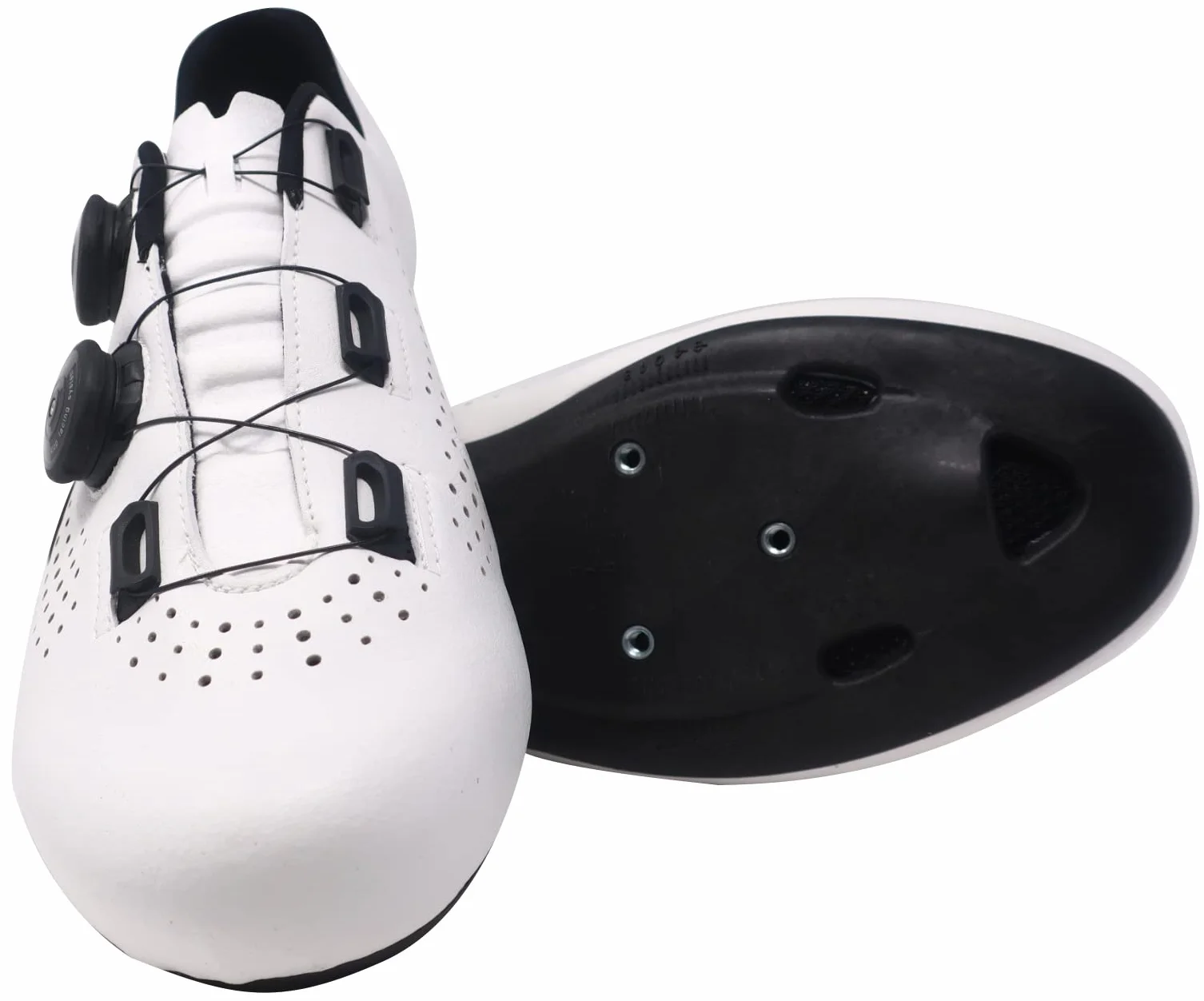 LUCK Start Horma Ancha para Carretera, con Suela de Carbono HD50, Doble Cierre rotativo, Especial para pies Anchos.