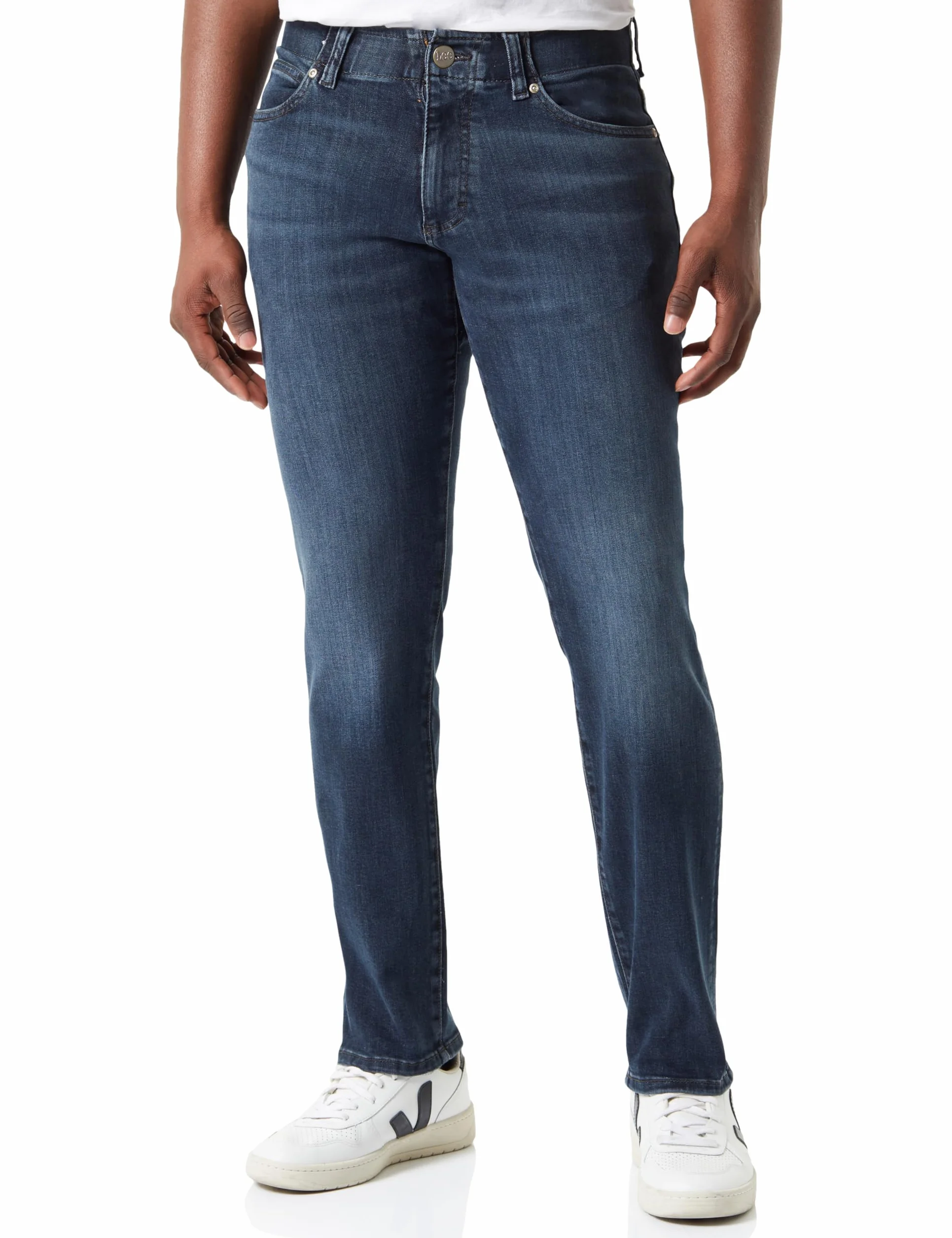 Lee Straight Fit Mvp Jeans, Azul (Executive), 32W / 34L Hombre