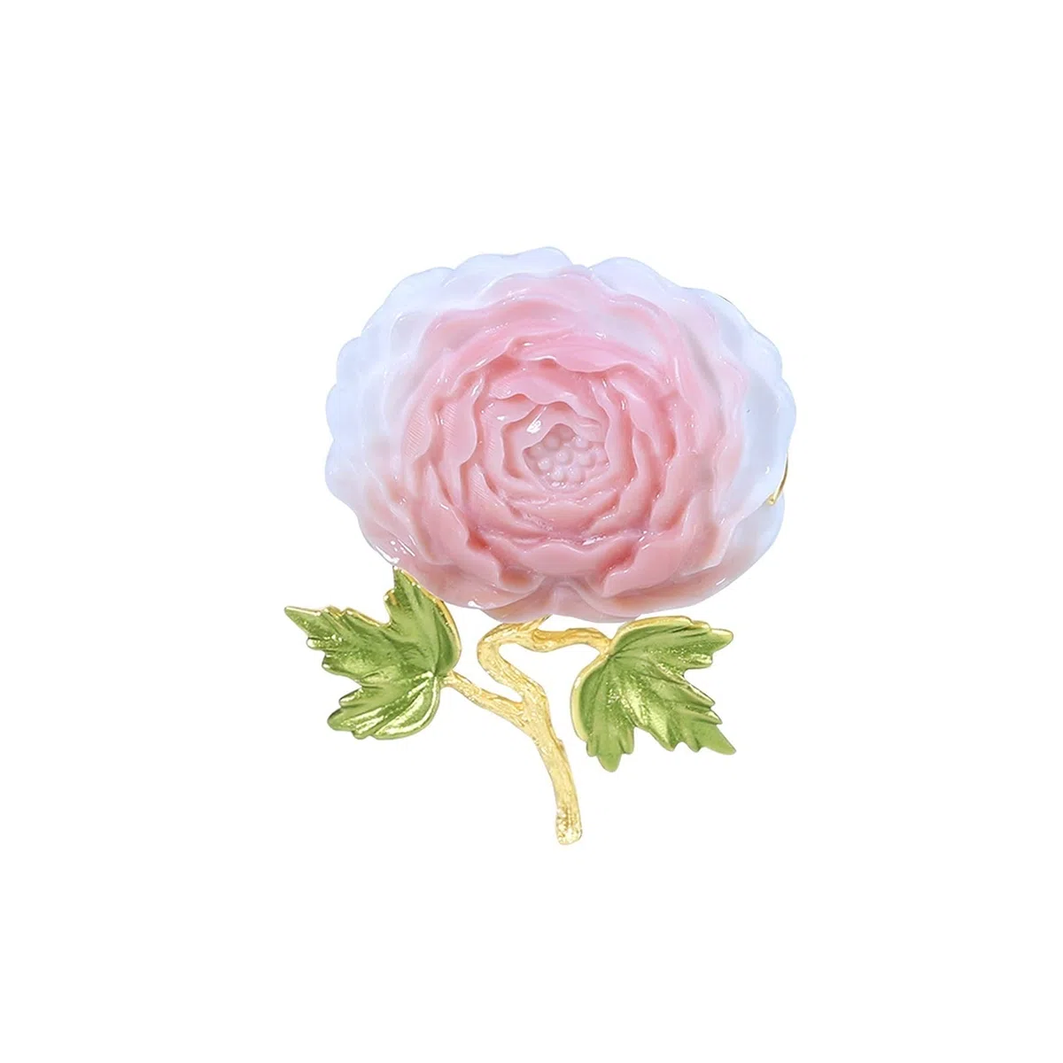 Broche de solapa Peony Broche abrigo Suéter Cardigan Pin Mujer Temperamento Temperamento Ropa Decoración Broche - for Damas Cumpleaños Boda Boda Joyería de fiesta Corsage Accesorio para disfraz de muj