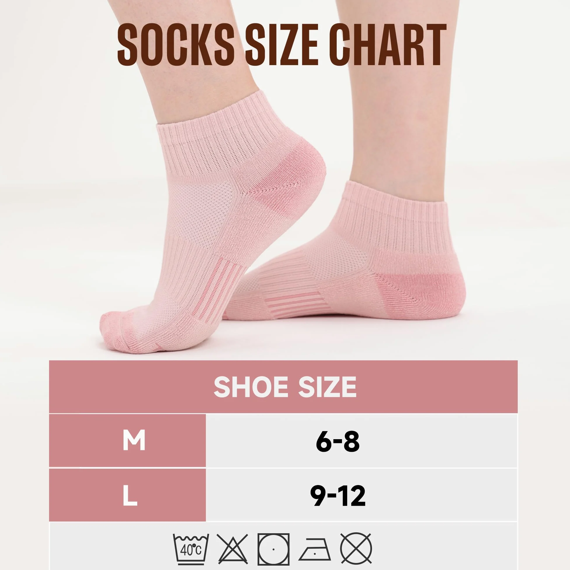 BAMBOO COOL Calcetines de tobillo para mujer, atléticos, para correr, absorben la humedad, viscosa de bambú, acolchados, antiampollas, 5/6 pares