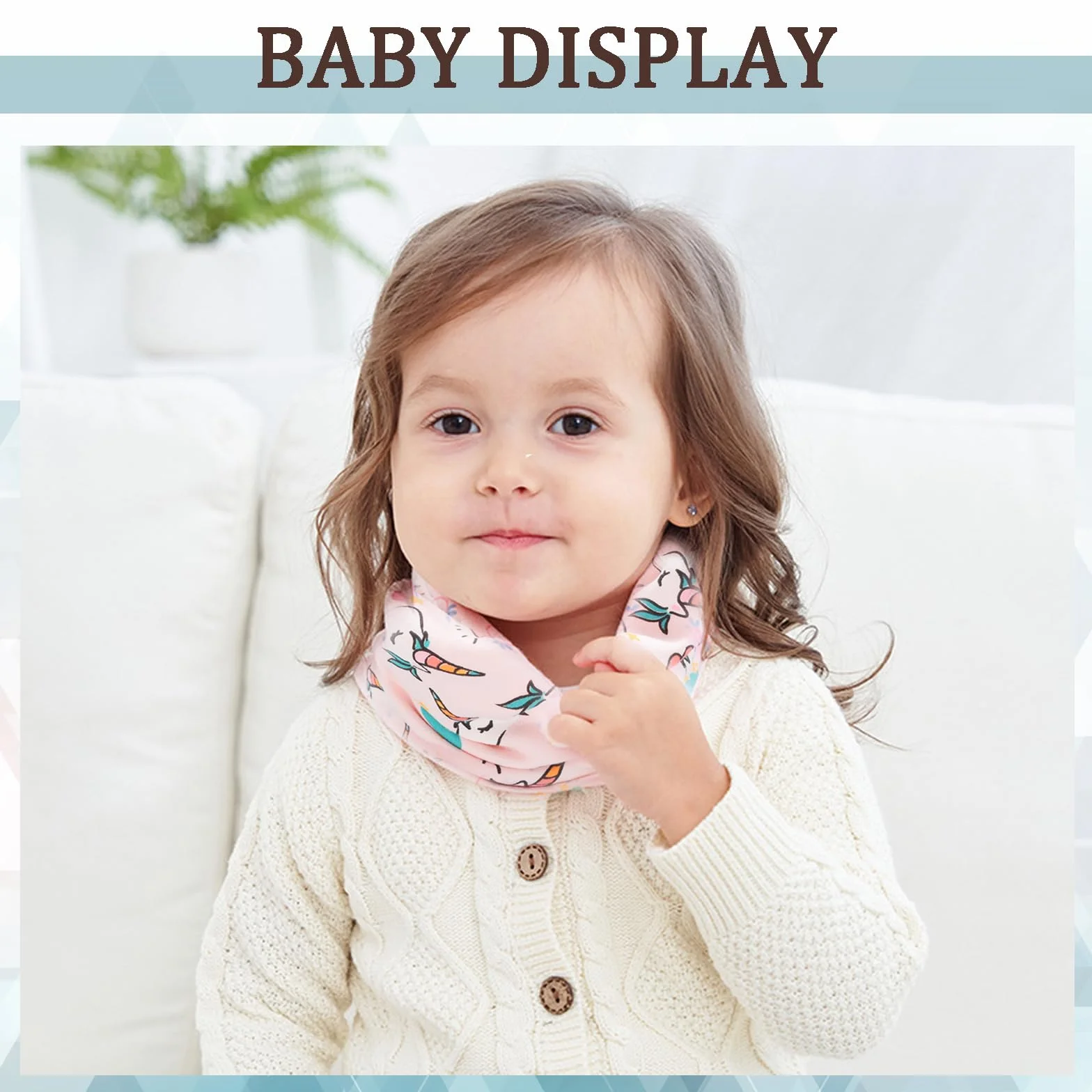 DKDDSSS 4 Pcs Calentador de Cuello, Braga Cuello Niño Braga Cuello Niña, Bufanda para Niños, Invierno Bufanda Tubular para Niños Niñas, 1-12 Años