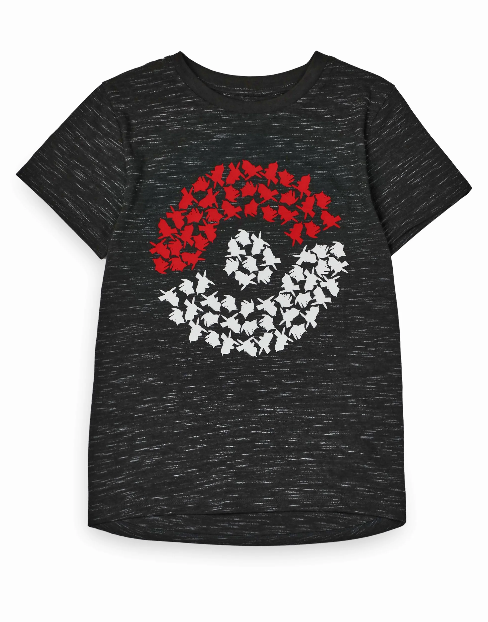 Pokémon Camiseta Pikachu Niño | Camiseta gráfica de Manga Corta Pokeball Character Gamer para niños en Gris carbón | Top Ropa Videojuegos clásicos para Adolescentes | Serie de TV TCG Película Anime