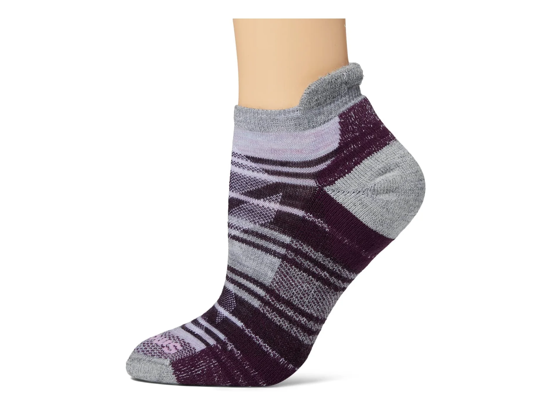 Smartwool SW001711039S Calcetines de tobillo bajo para mujer, color gris claro S