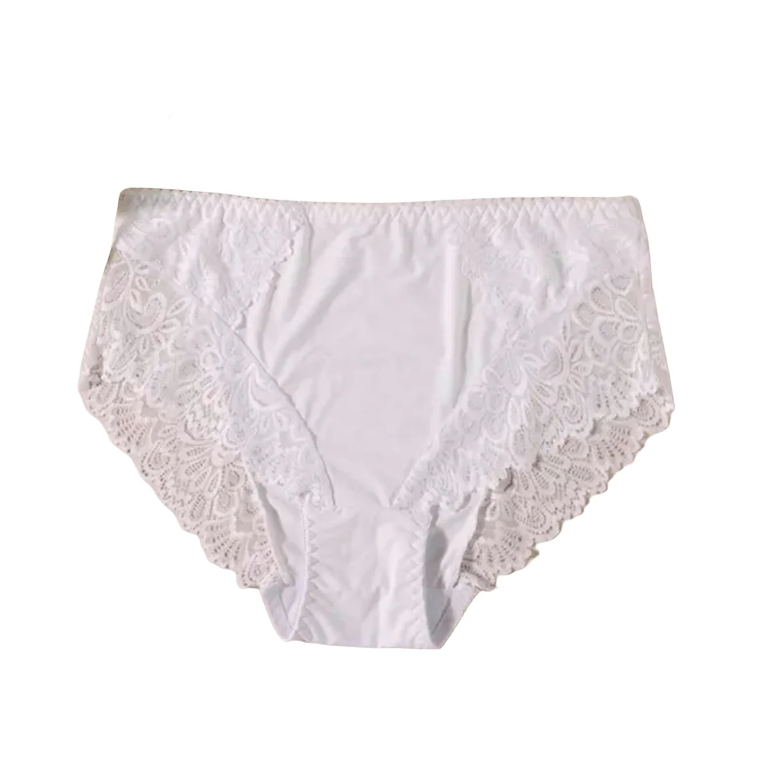 Bragas Mujer Pantera De Encaje De Cintura Media
