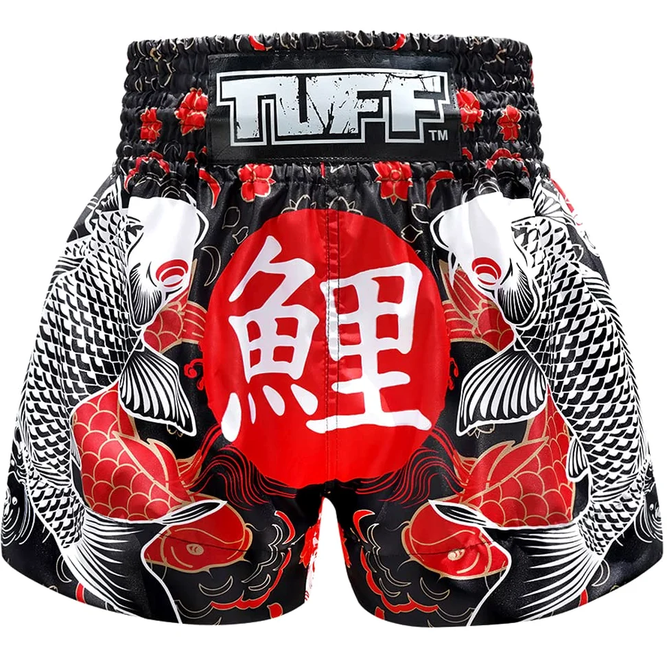 Tuff Sport Pantalones cortos para Muay Thai, boxeo, artes marciales mixtas, entrenamiento