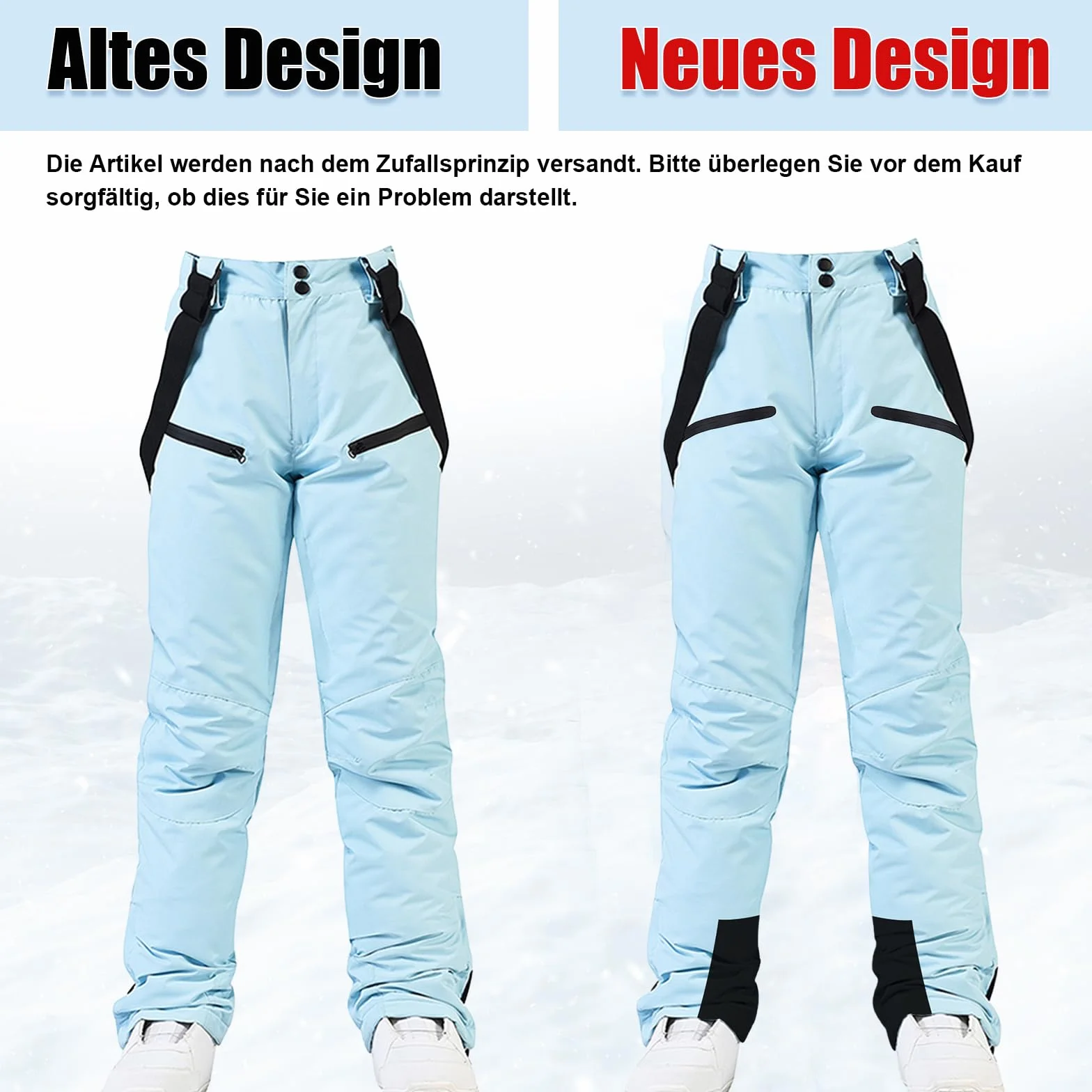 HOUZONIY Pantalones de esquí para mujer térmicos snowboard cintura ajustable tirantes extraíbles