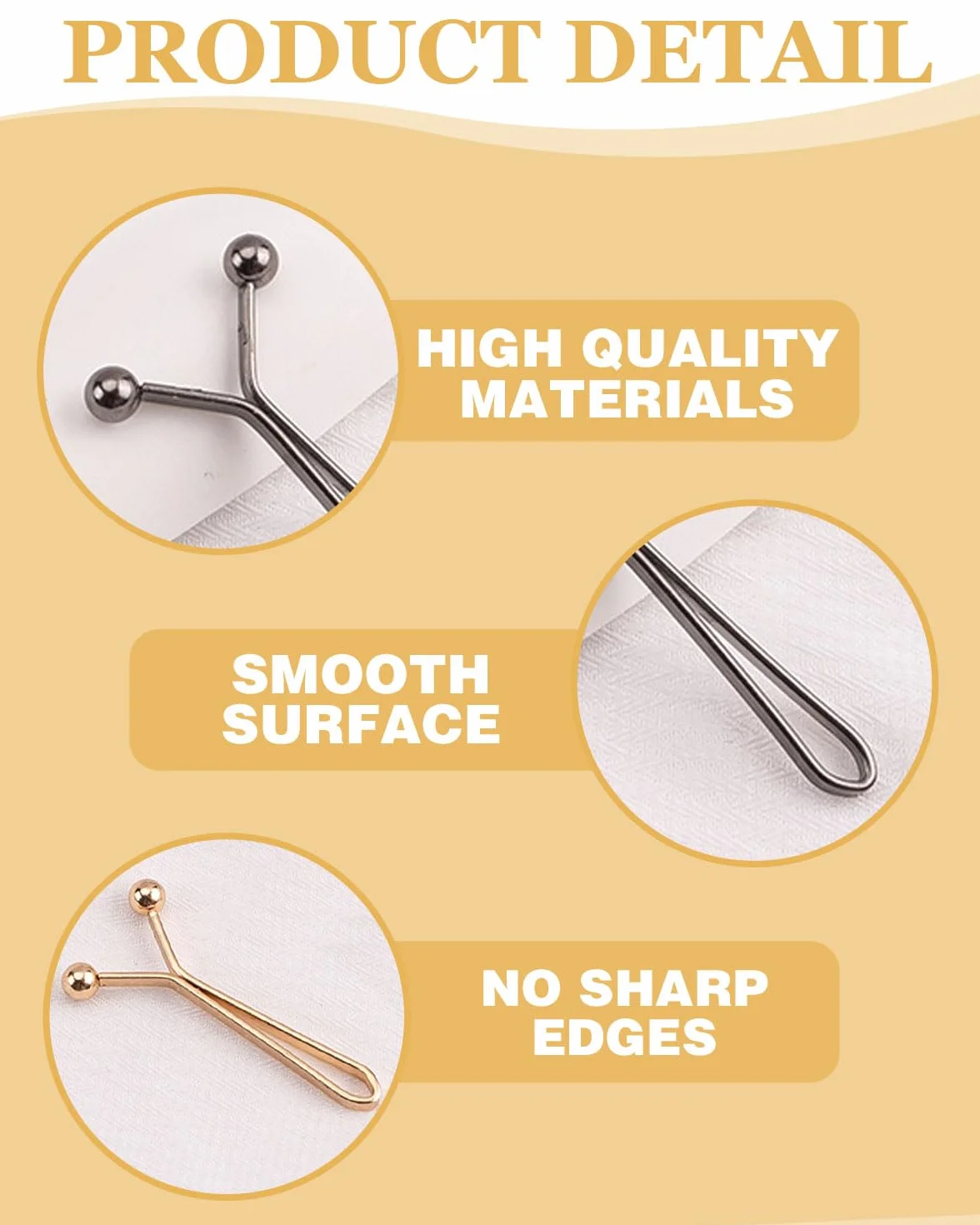 12 Piezas Clip de Ajuste de Pantalones,Adjustable Jeans Buttons,Tensores de Cintura para Pantalones,Botones de Cintura Extraíbles,para Jeans,Faldas,Mangas(Oro,Plata,Negro,Oro-Rosa)