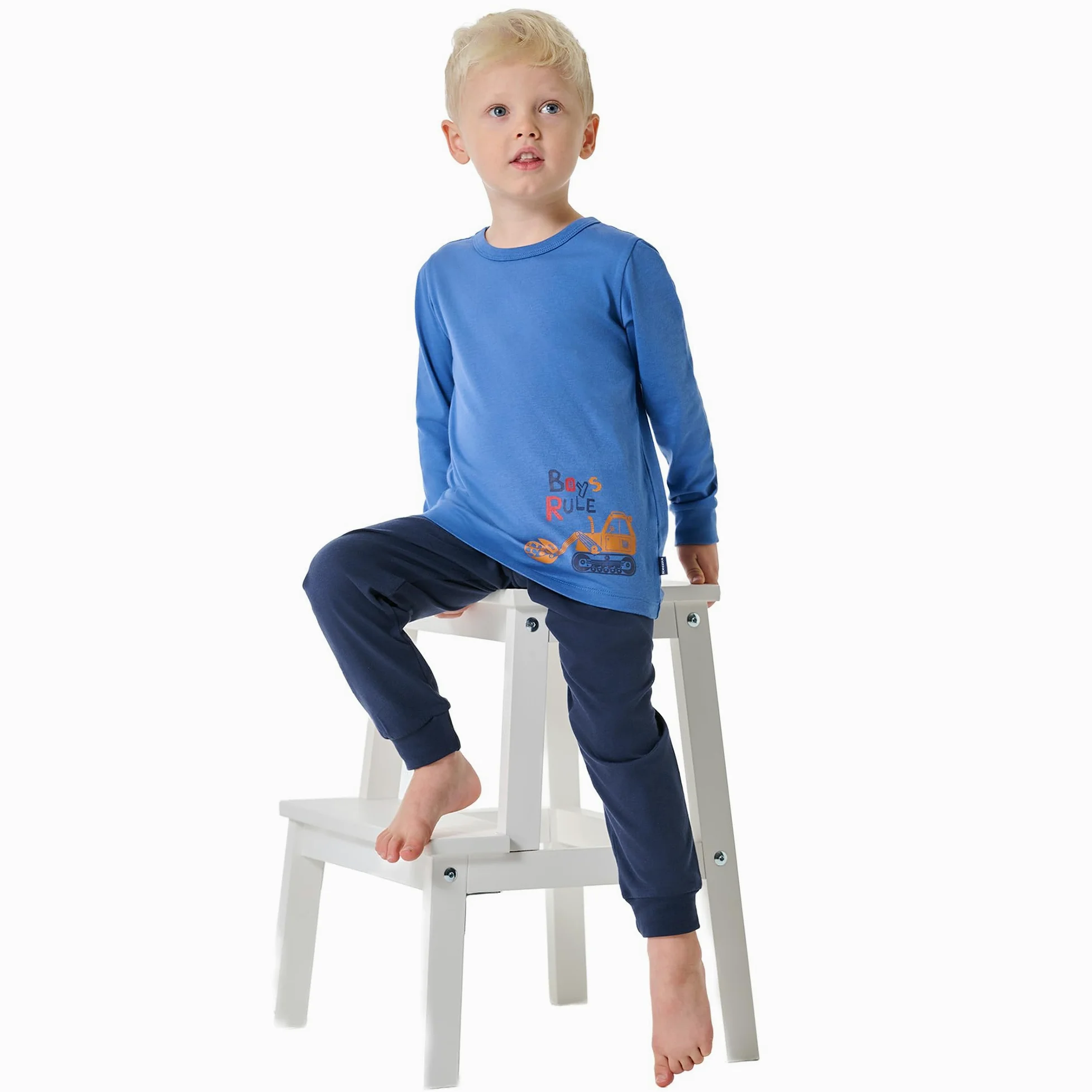 Schiesser Largo Juego de Pijama para Niños