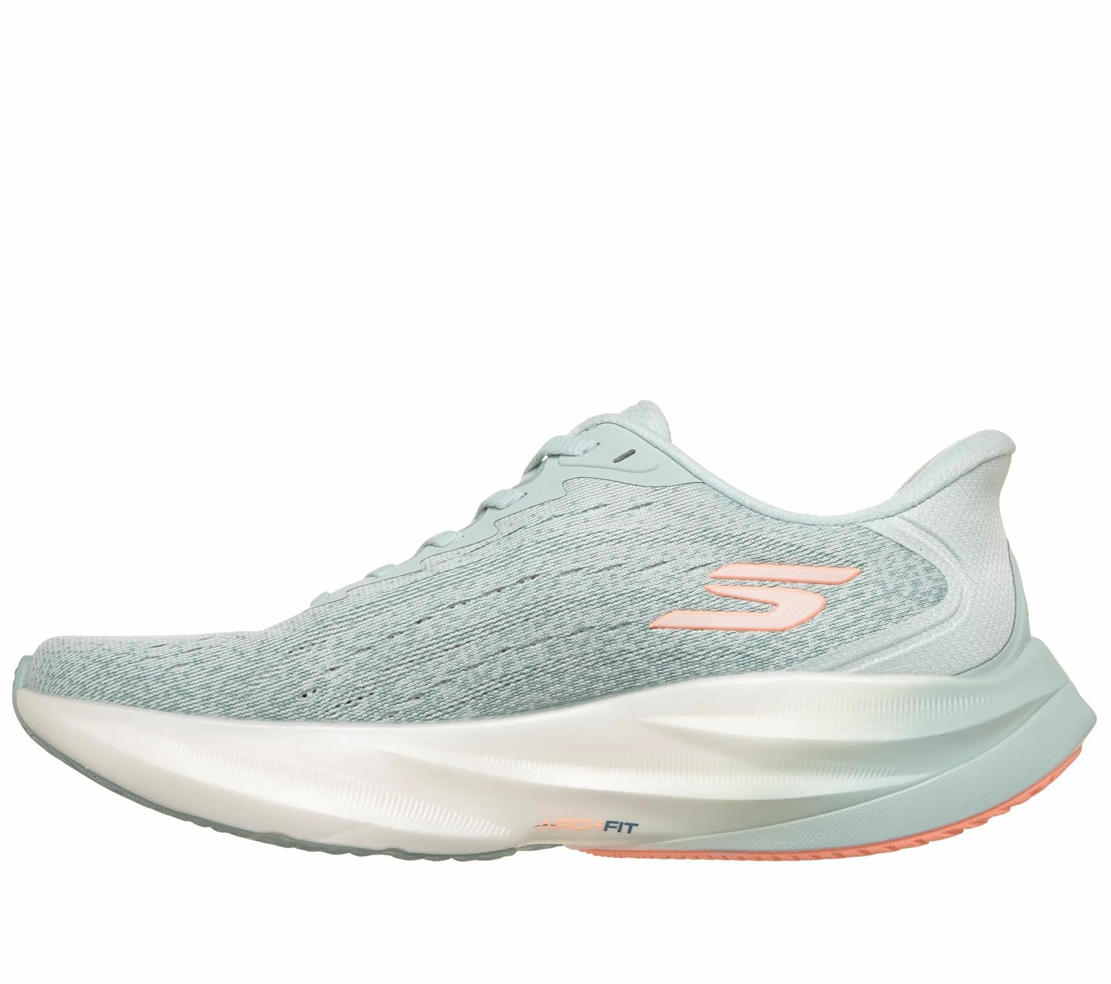 Skechers Aero Spark Performance - Tenis de Correr para Mujer, de Malla Transpirable, Parte Superior Baja, con Soporte para el Arco, Ribete Textil de Espuma de mar, 40 EU
