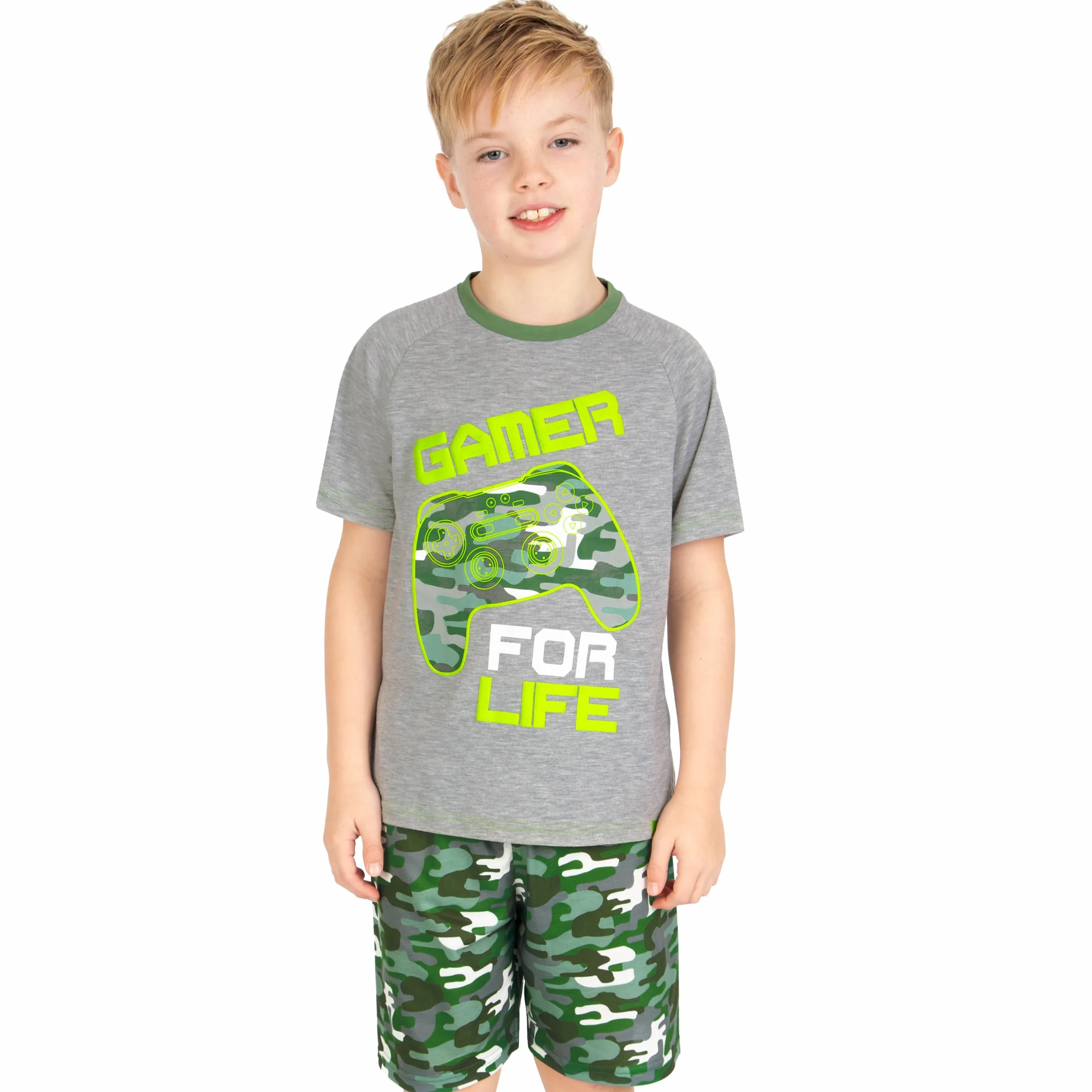 Harry Bear Pijamas Niños Tractor Dino
