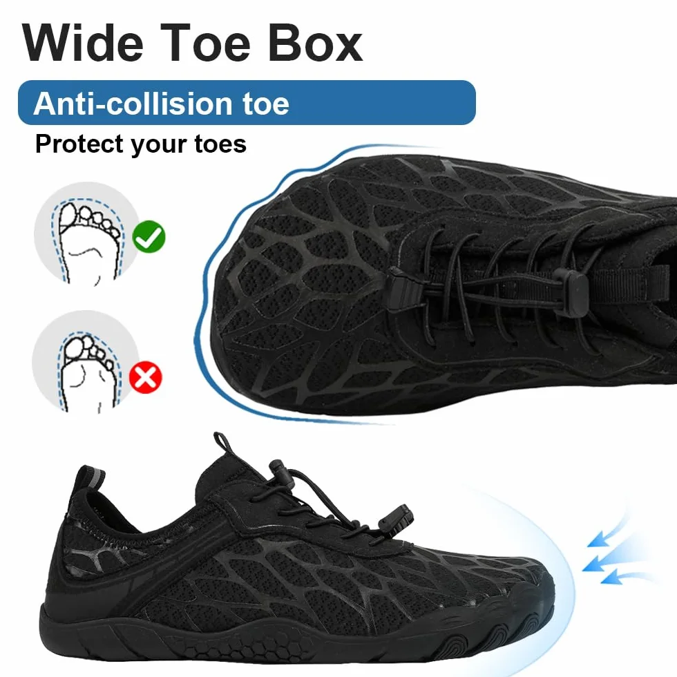 Zapatillas Barefoot Mujer Hombre Minimalistas Escarpines Deportes Exterior Interior Transpirable 36-46EU