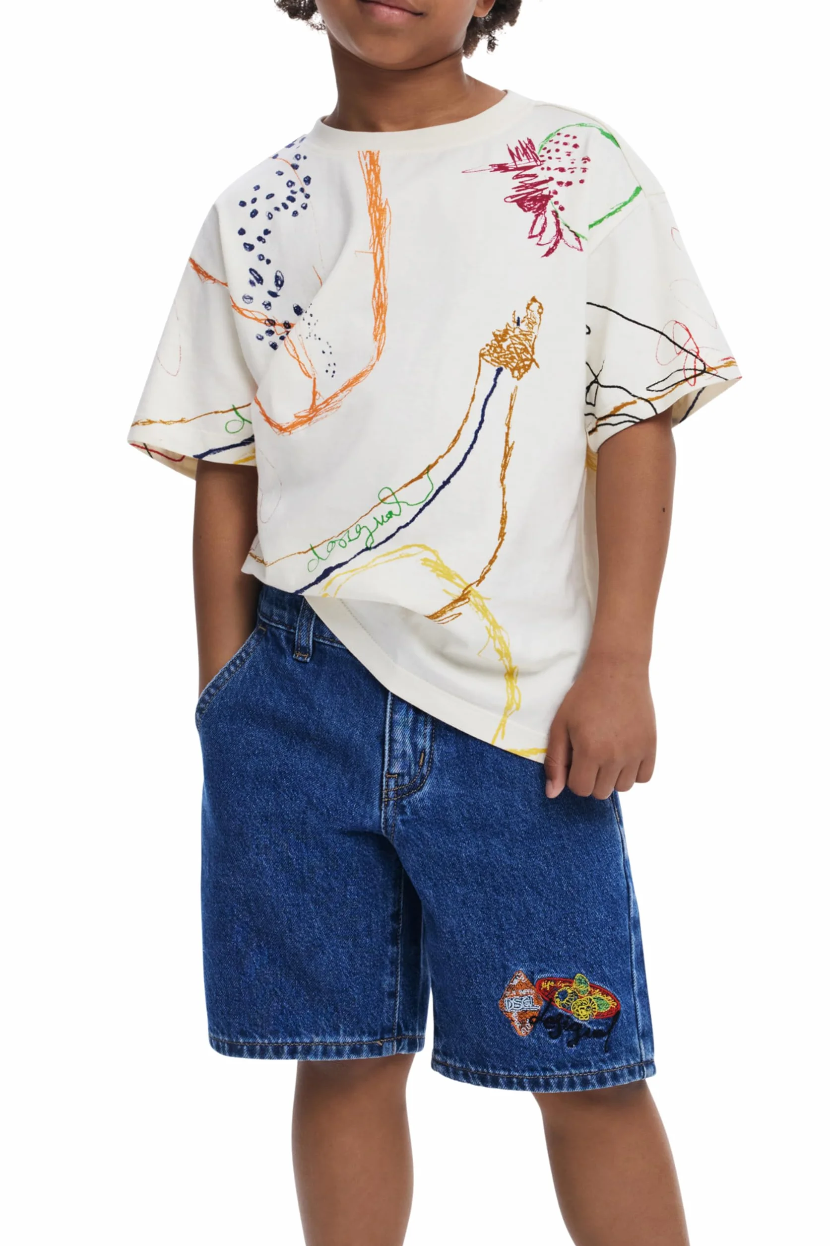 Desigual Jeans Denim Doble para Niños