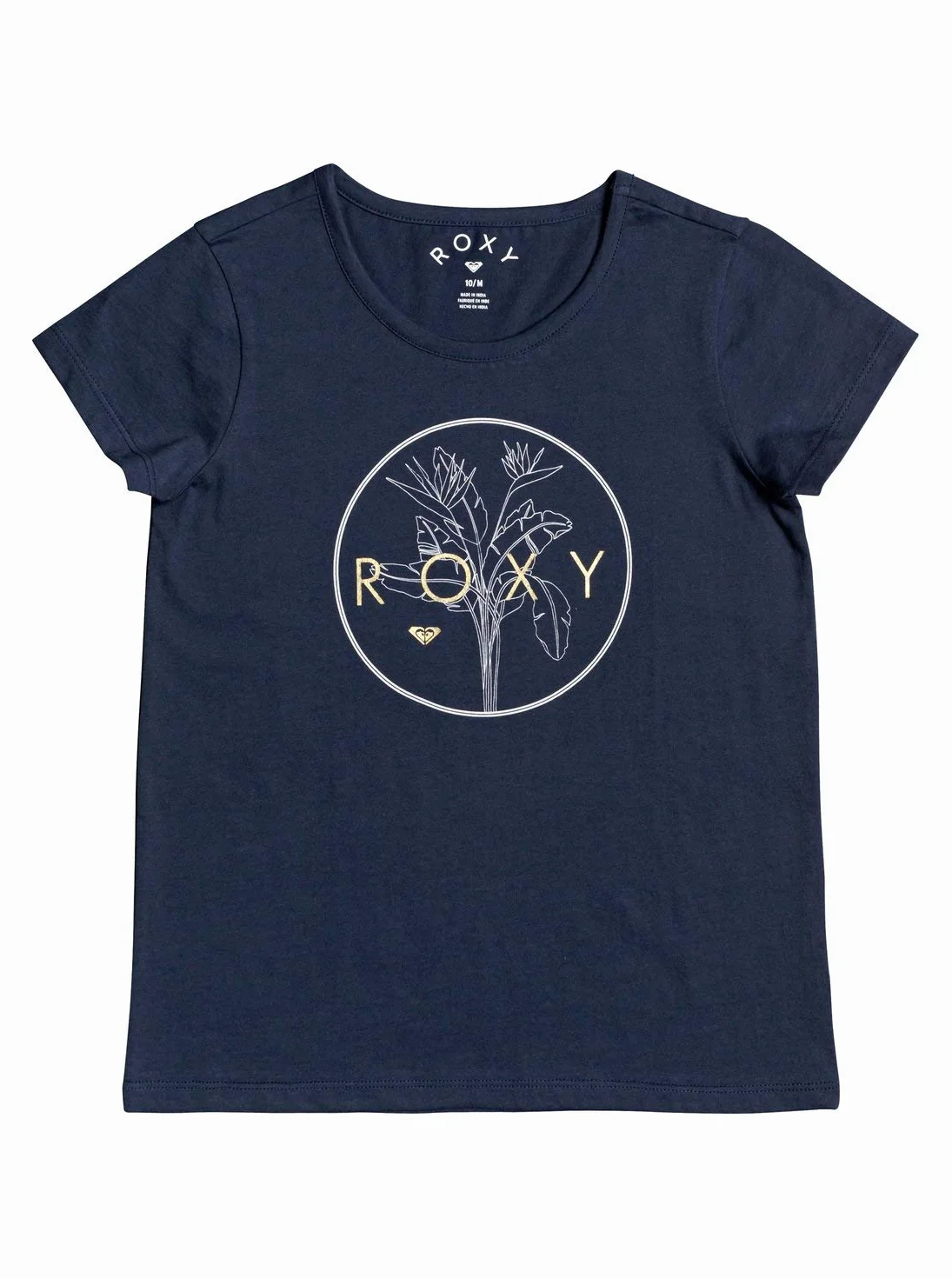 Roxy Girl'S Endless Music Foil T-Shirt (Pack of 1)