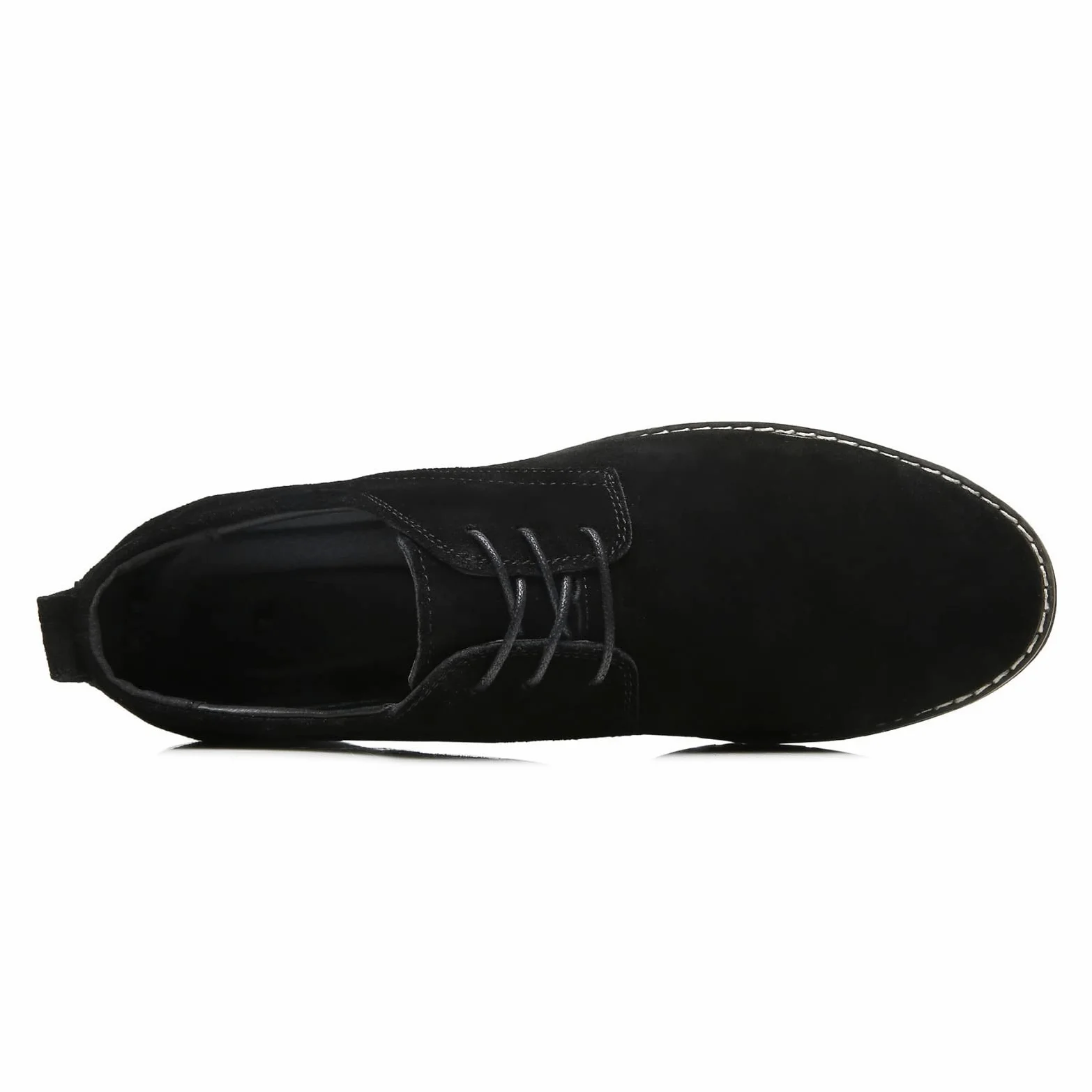 Zapatos Oxford de ante para hombre, estilo clásico británico, mocasines con borlas para uso casual y de negocios, suela suave para conducir, Negro -, 42 EU