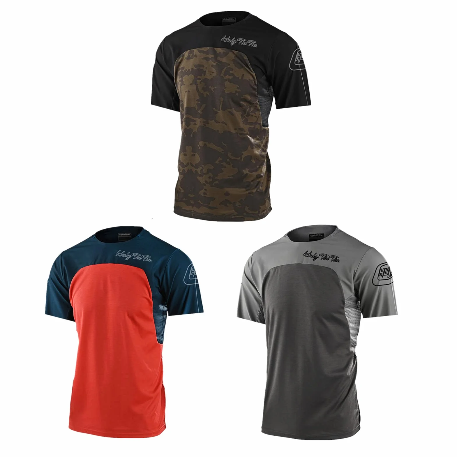 Maillot Ciclismo Hombre Verano MTB Bicicleta Montaña Camiseta Mangas Cortas