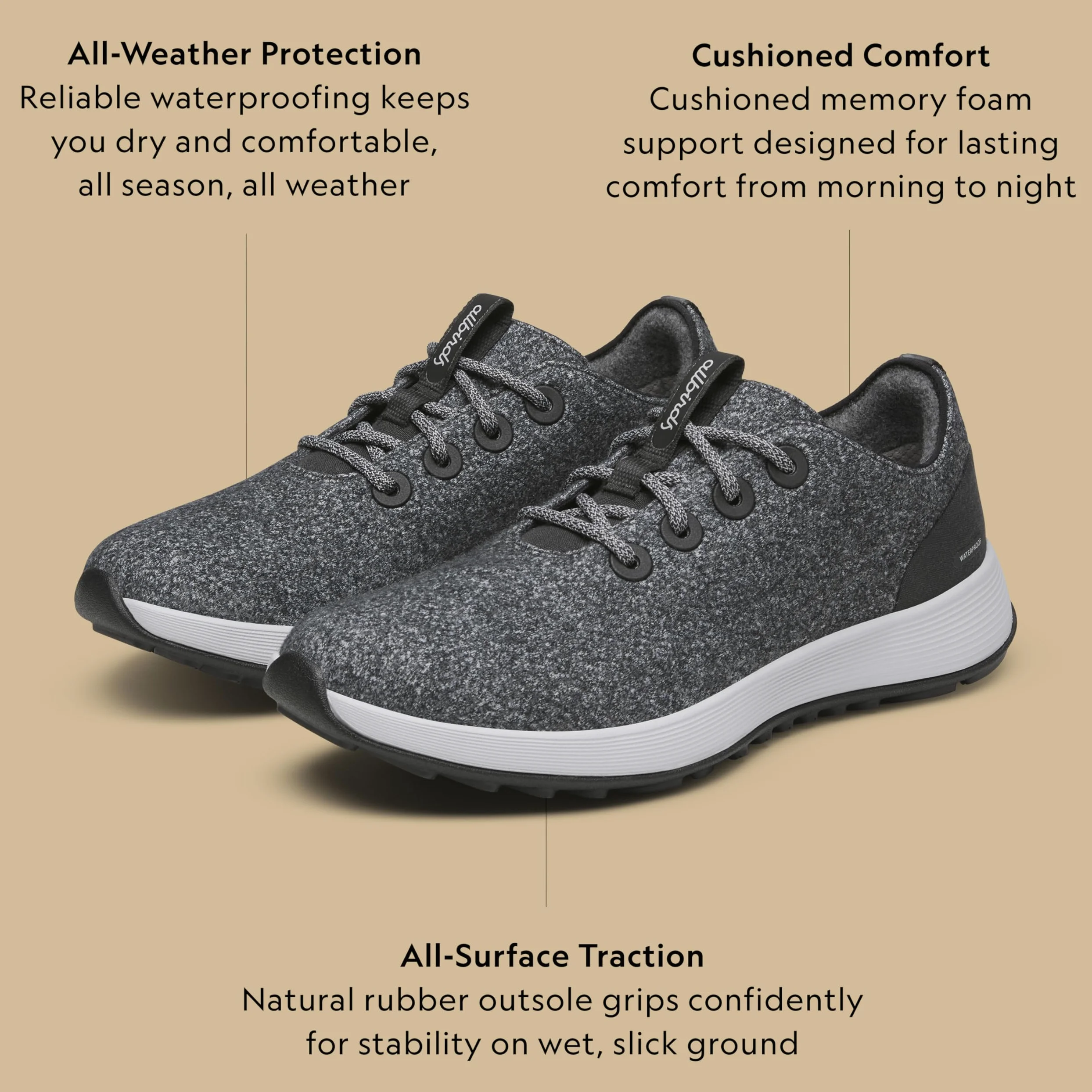Allbirds Wool Runner NZ Waterproof ZapatillasMujer