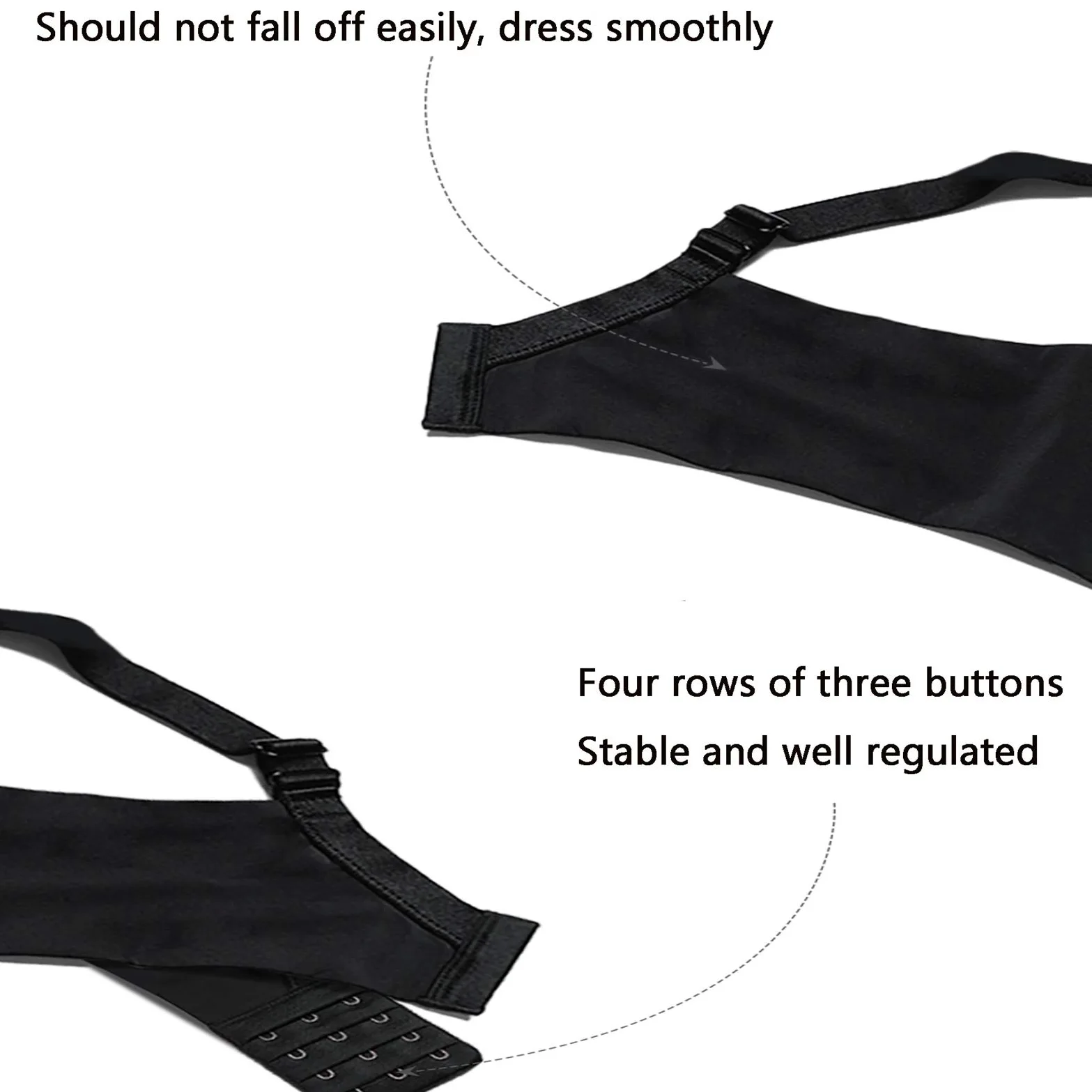 Sujetador sin alambres para mujer de talla grande,Comfort Revolution Wirefree Bralette de cobertura completa para uso diario