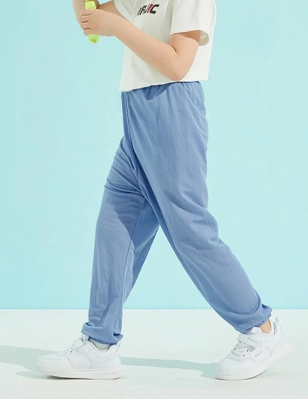 Pantalones de lino para niños 2-7 años harén verano