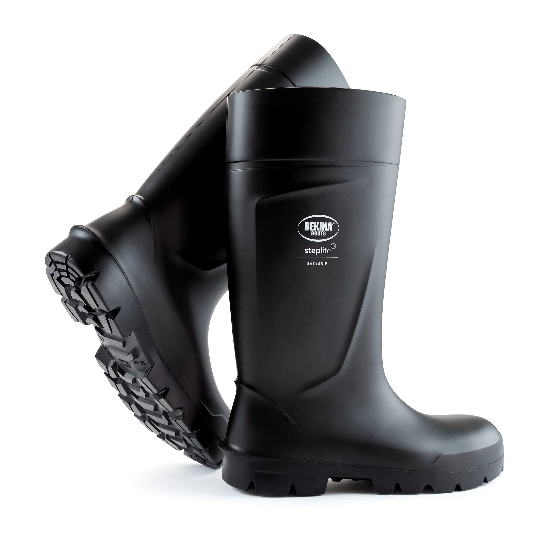 Botas de Seguridad, Masculinas, con Puntera y Suela de Seguridad de Acero, Incl. Plantilla para pies Calientes y Secos, Negras, EU 41